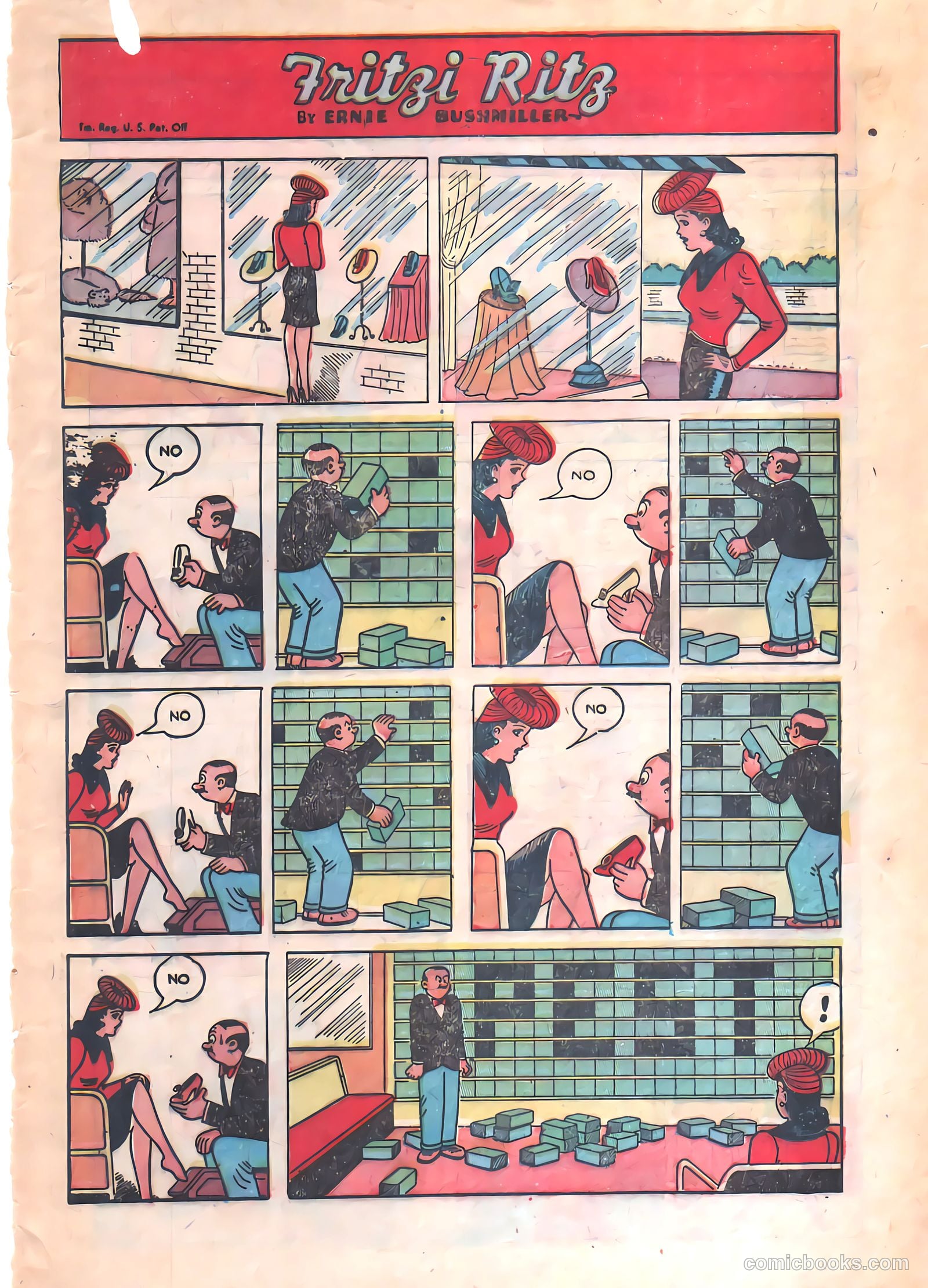 Fritzi Ritz #51 (1957) — page 7 of 30