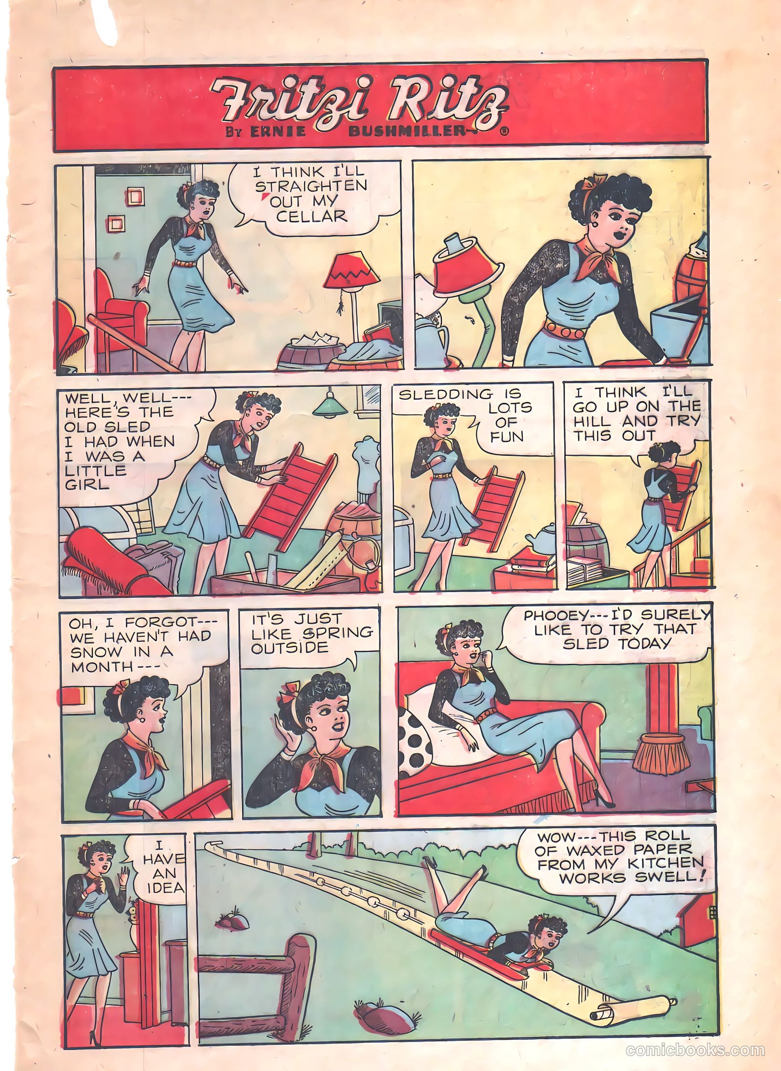 Fritzi Ritz #51 (1957) — page 11 of 30