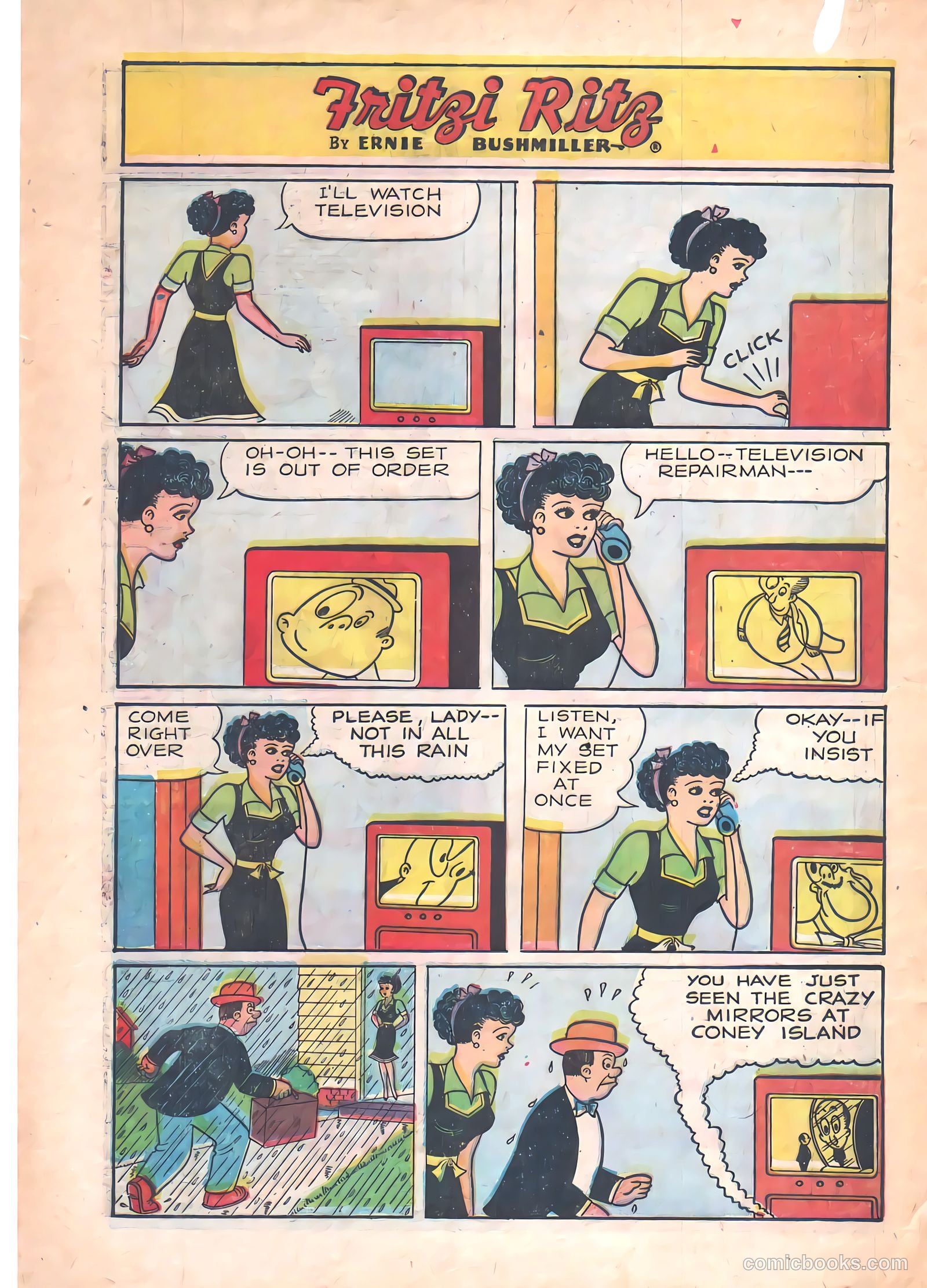 Fritzi Ritz #51 (1957) — page 12 of 30