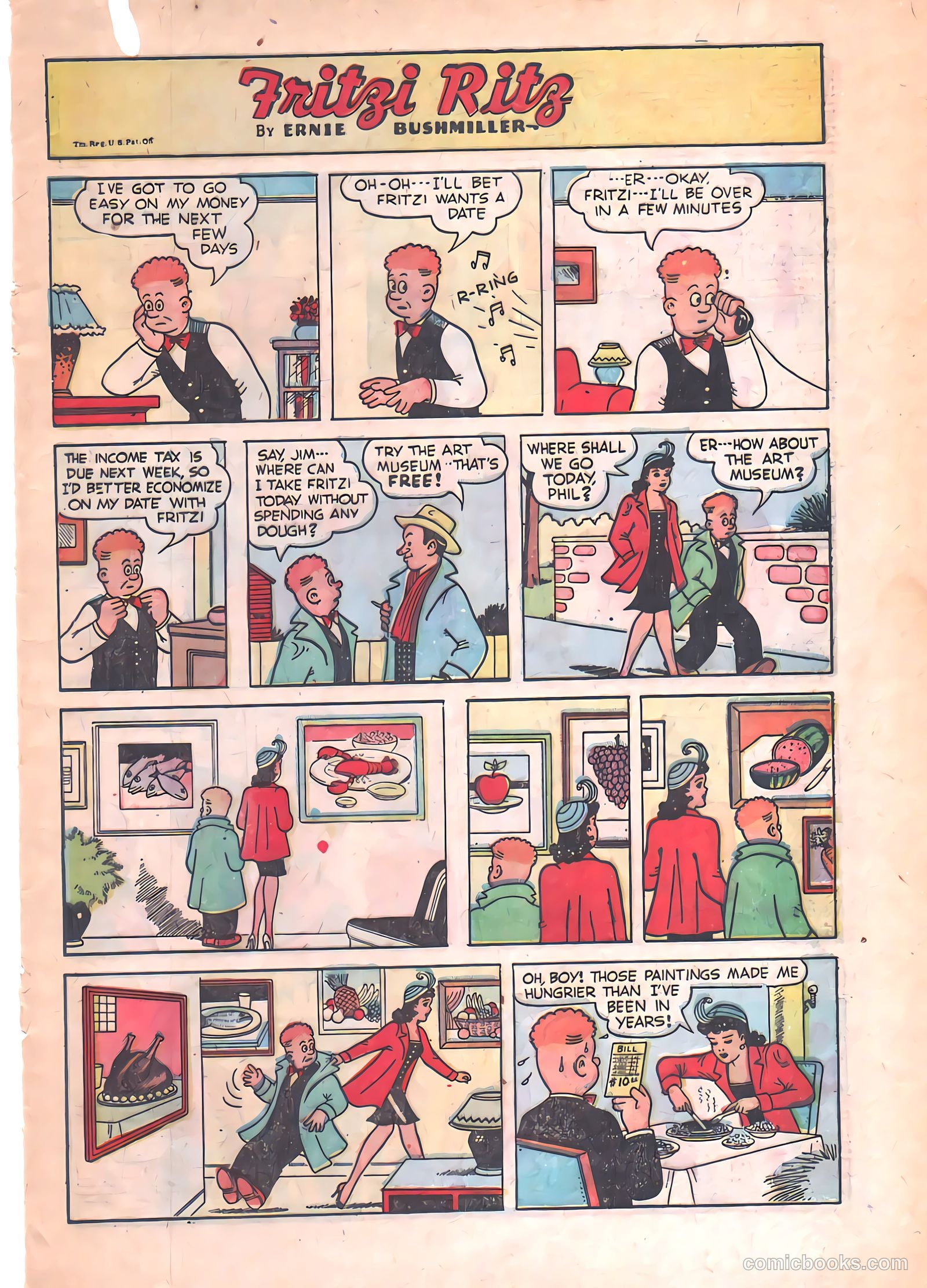 Fritzi Ritz #51 (1957) — page 15 of 30