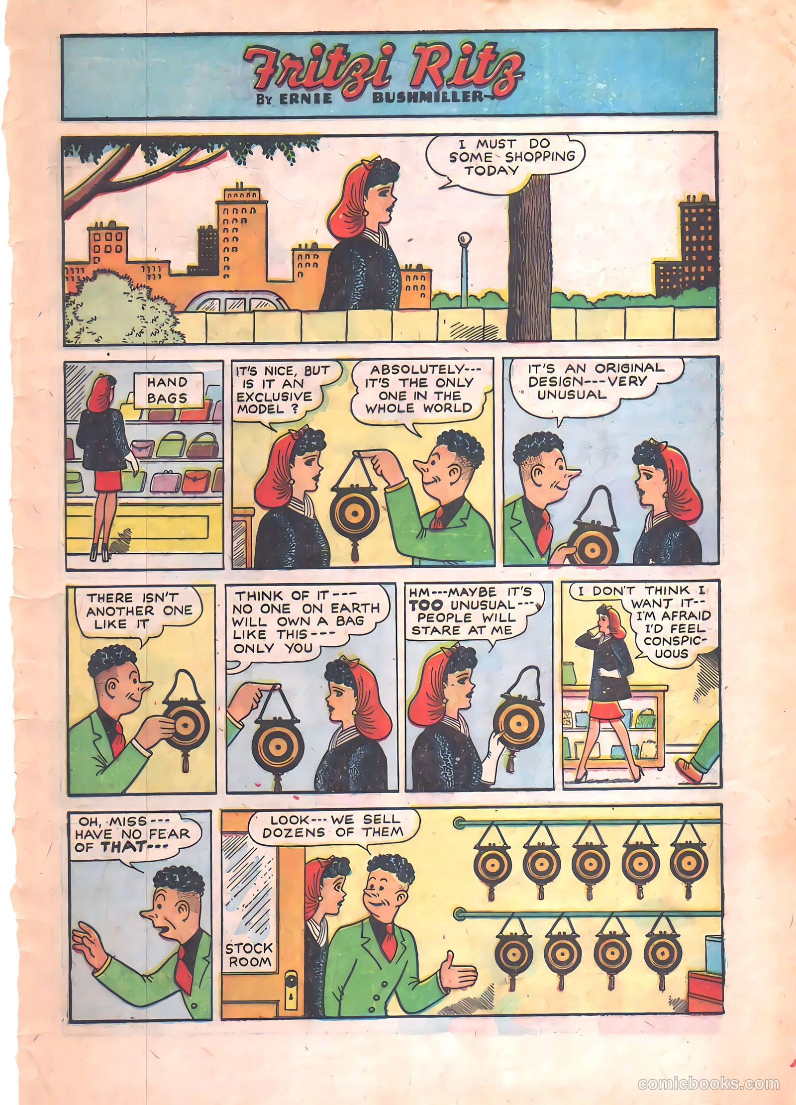 Fritzi Ritz #51 (1957) — page 25 of 30