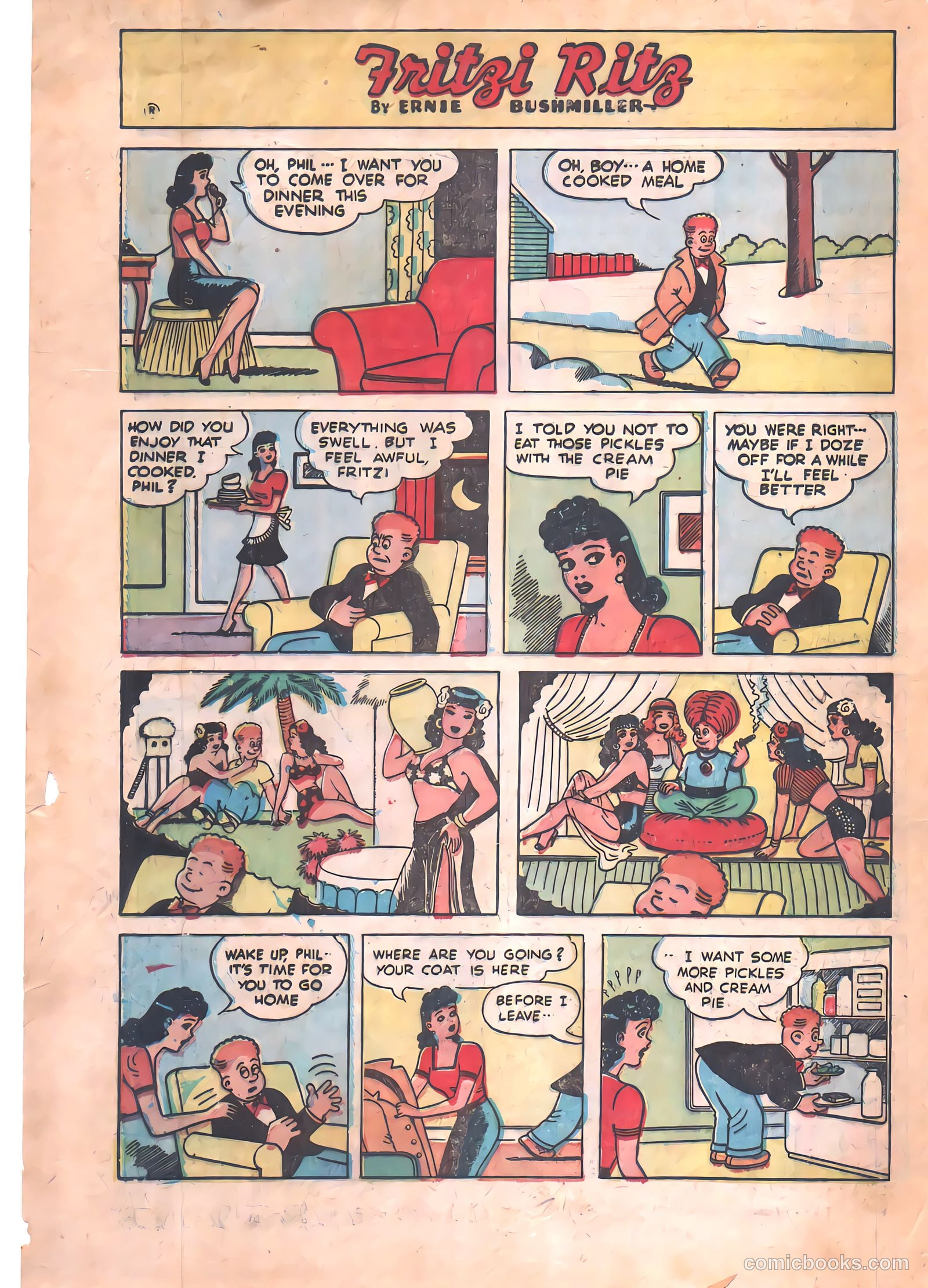 Fritzi Ritz #51 (1957) — page 28 of 30