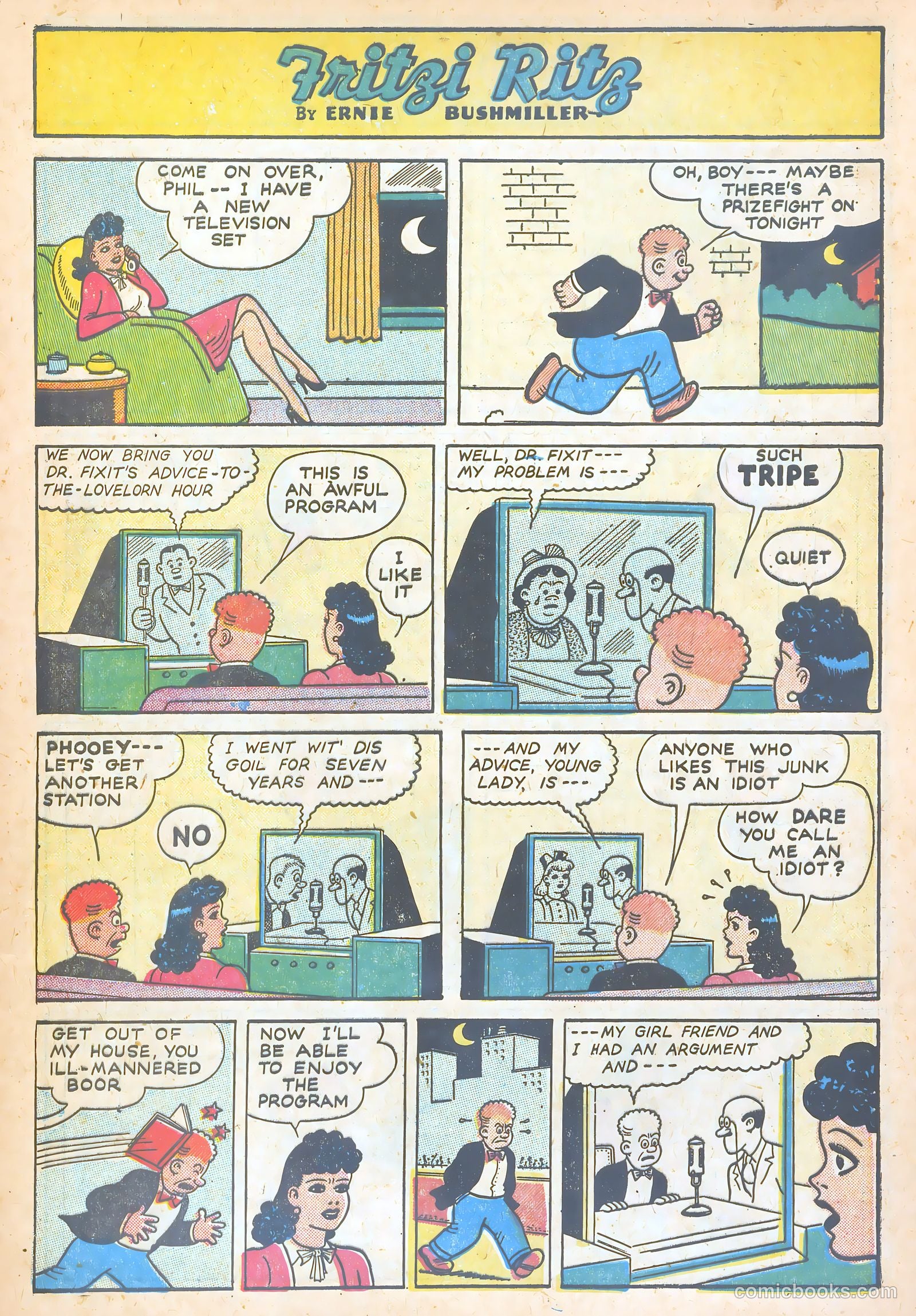 Fritzi Ritz #54 (1957) — page 5 of 30