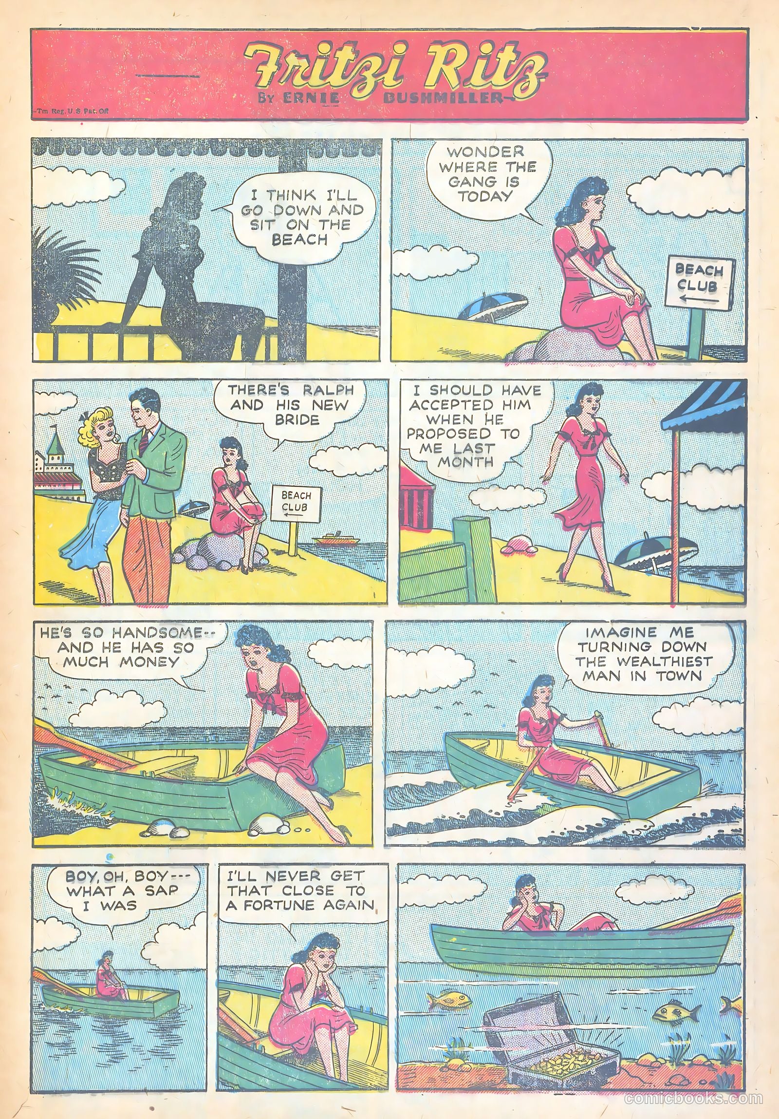 Fritzi Ritz #54 (1957) — page 7 of 30