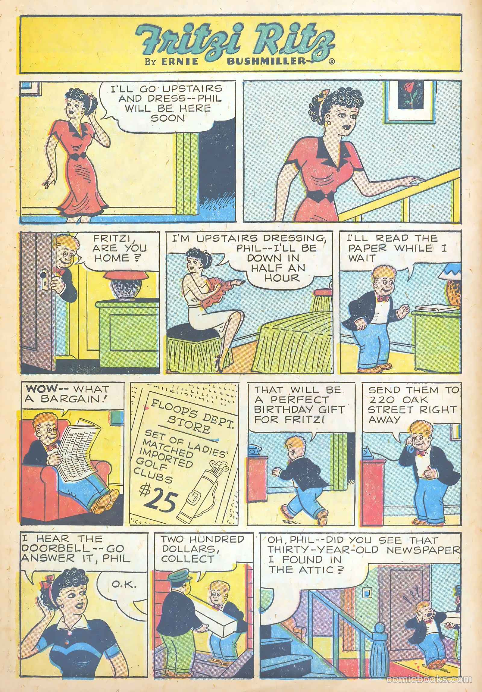 Fritzi Ritz #54 (1957) — page 8 of 30