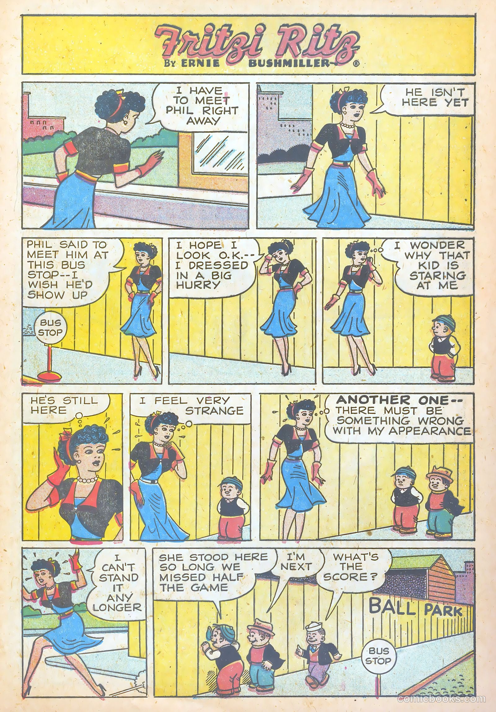 Fritzi Ritz #54 (1957) — page 9 of 30