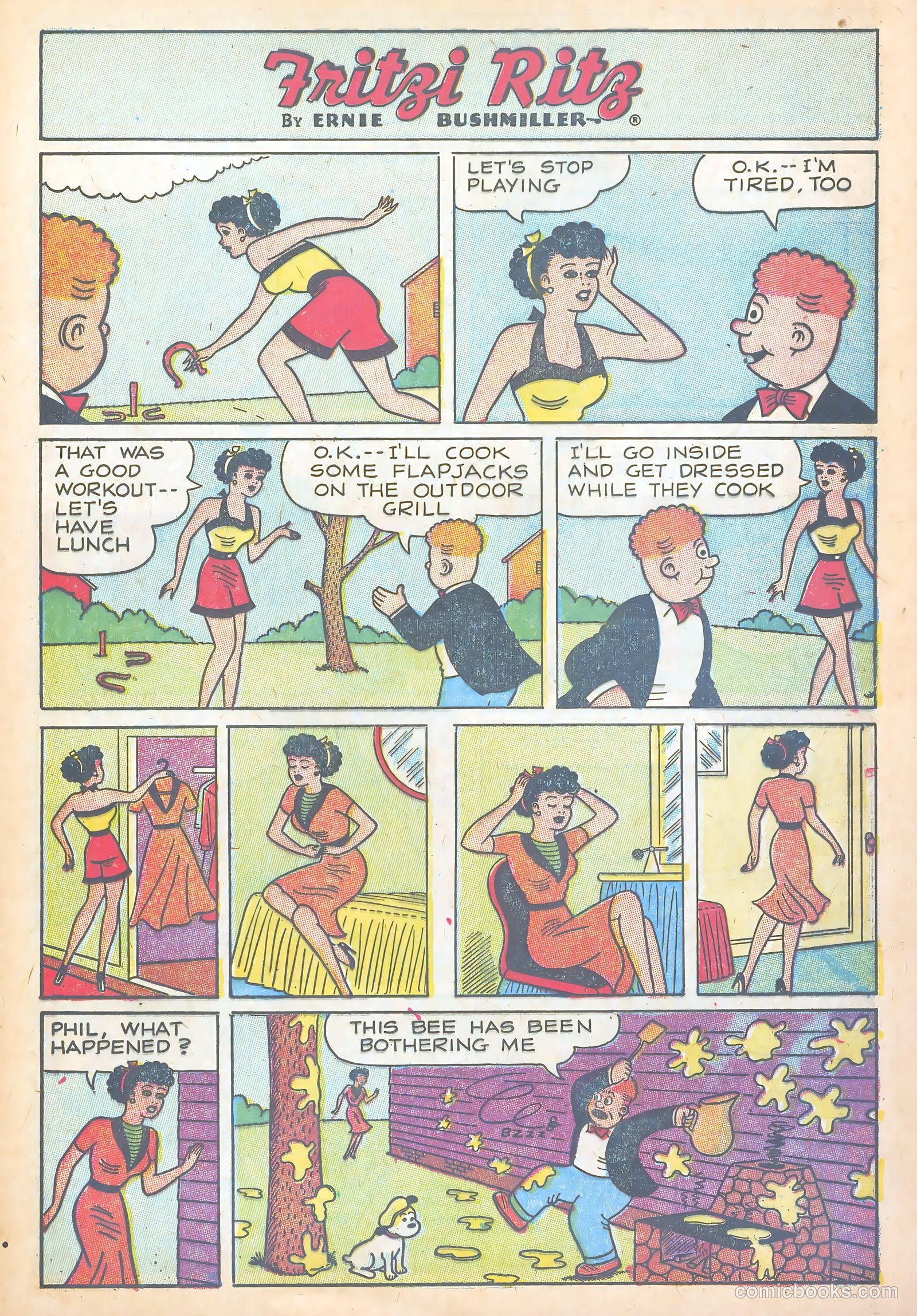 Fritzi Ritz #54 (1957) — page 11 of 30
