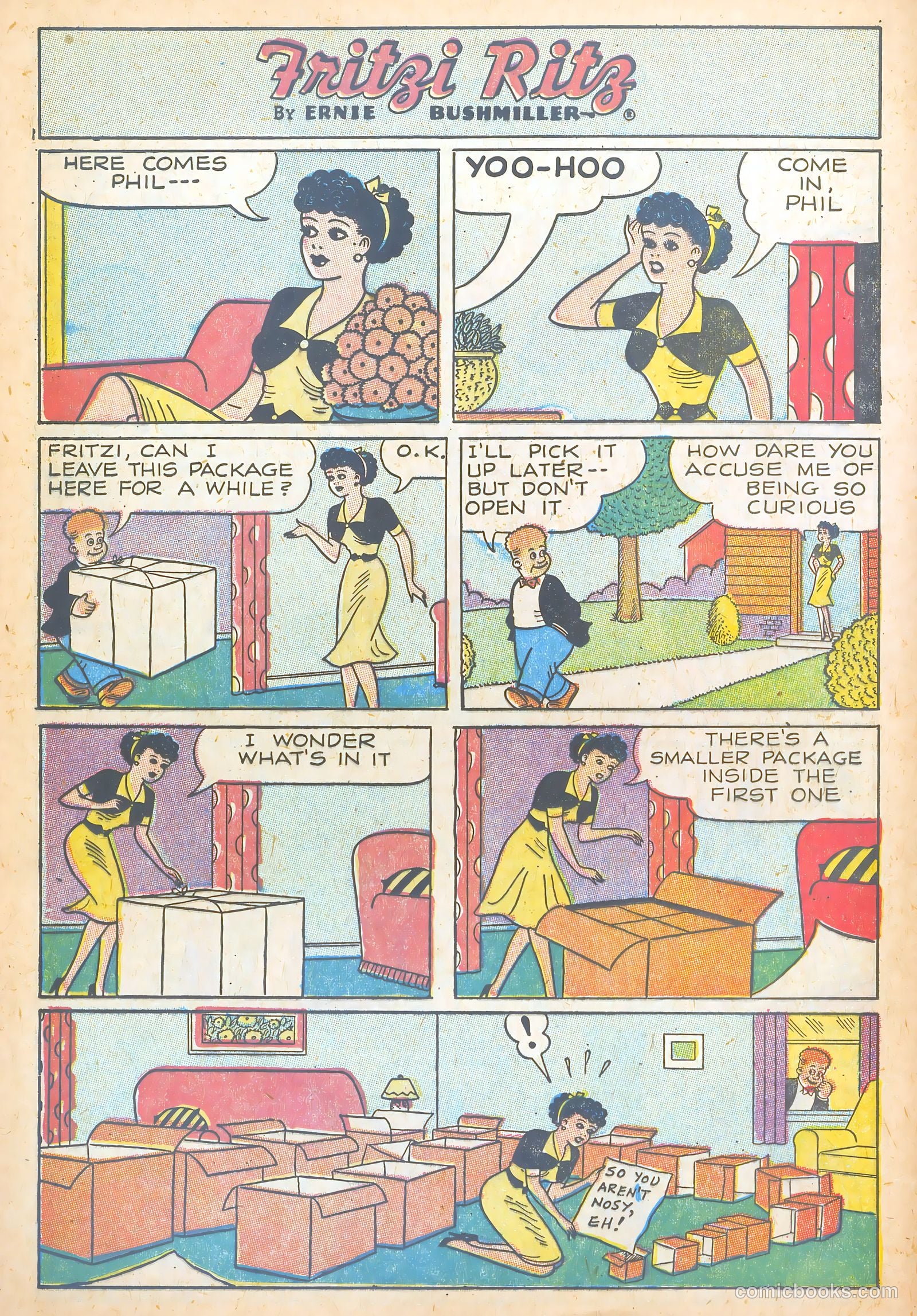 Fritzi Ritz #54 (1957) — page 12 of 30