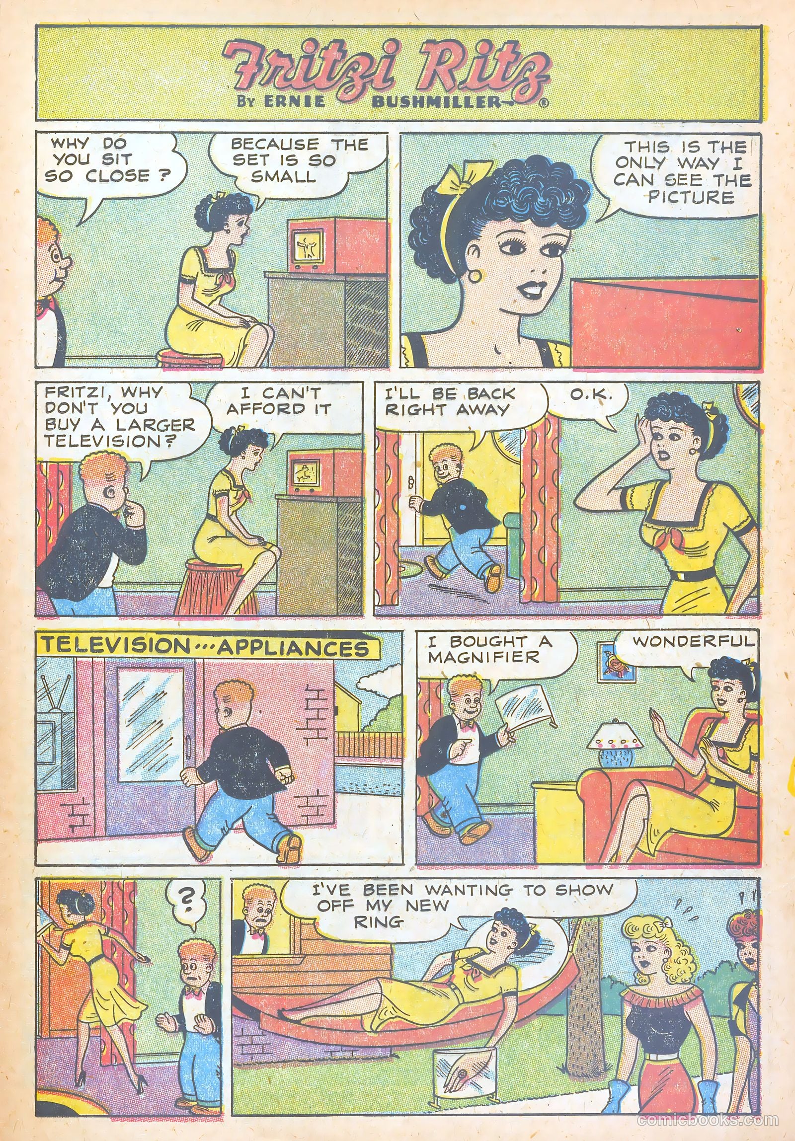 Fritzi Ritz #54 (1957) — page 13 of 30