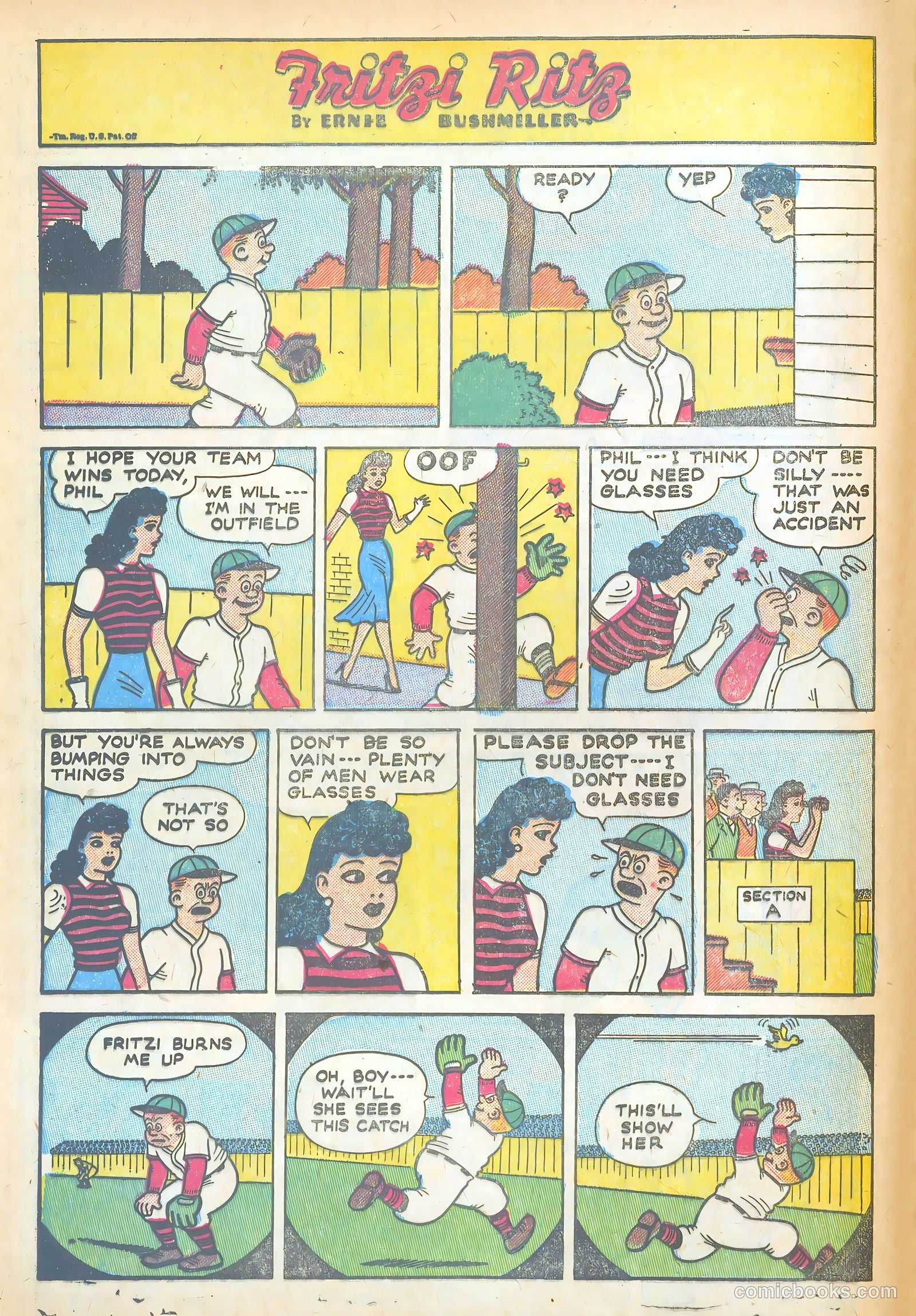 Fritzi Ritz #54 (1957) — page 14 of 30