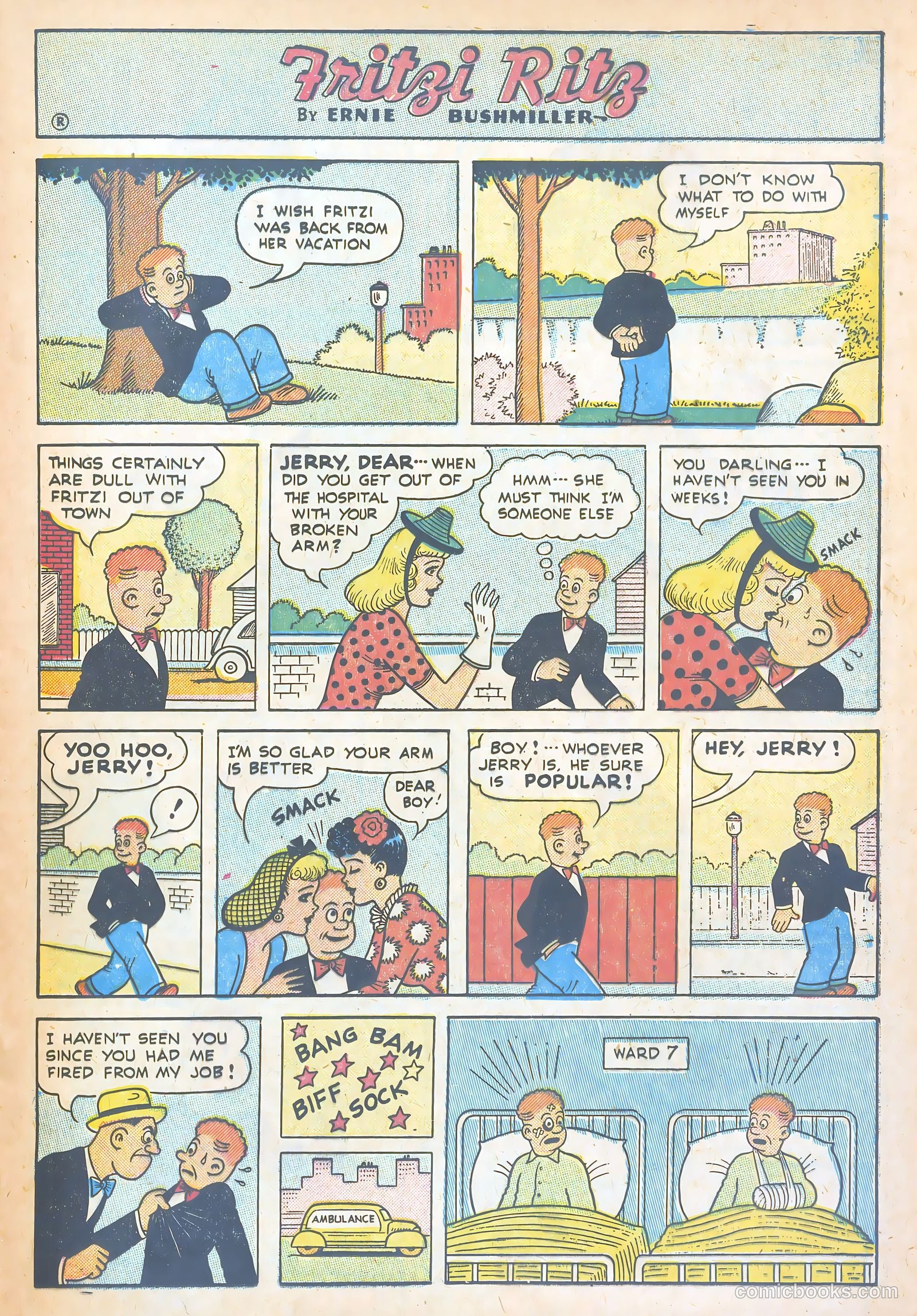 Fritzi Ritz #54 (1957) — page 17 of 30