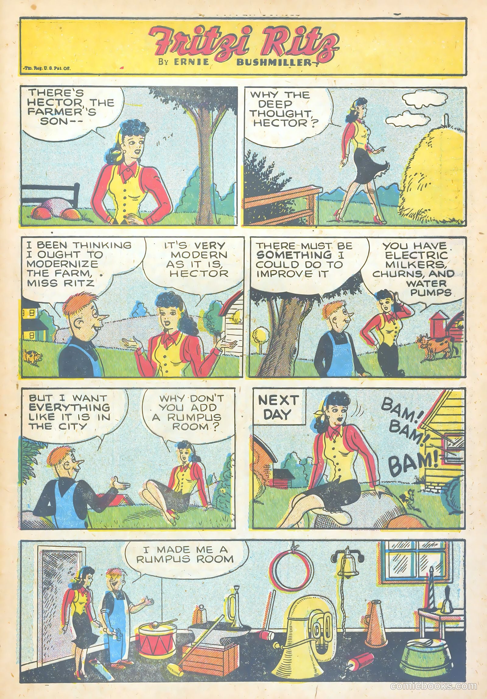 Fritzi Ritz #54 (1957) — page 27 of 30