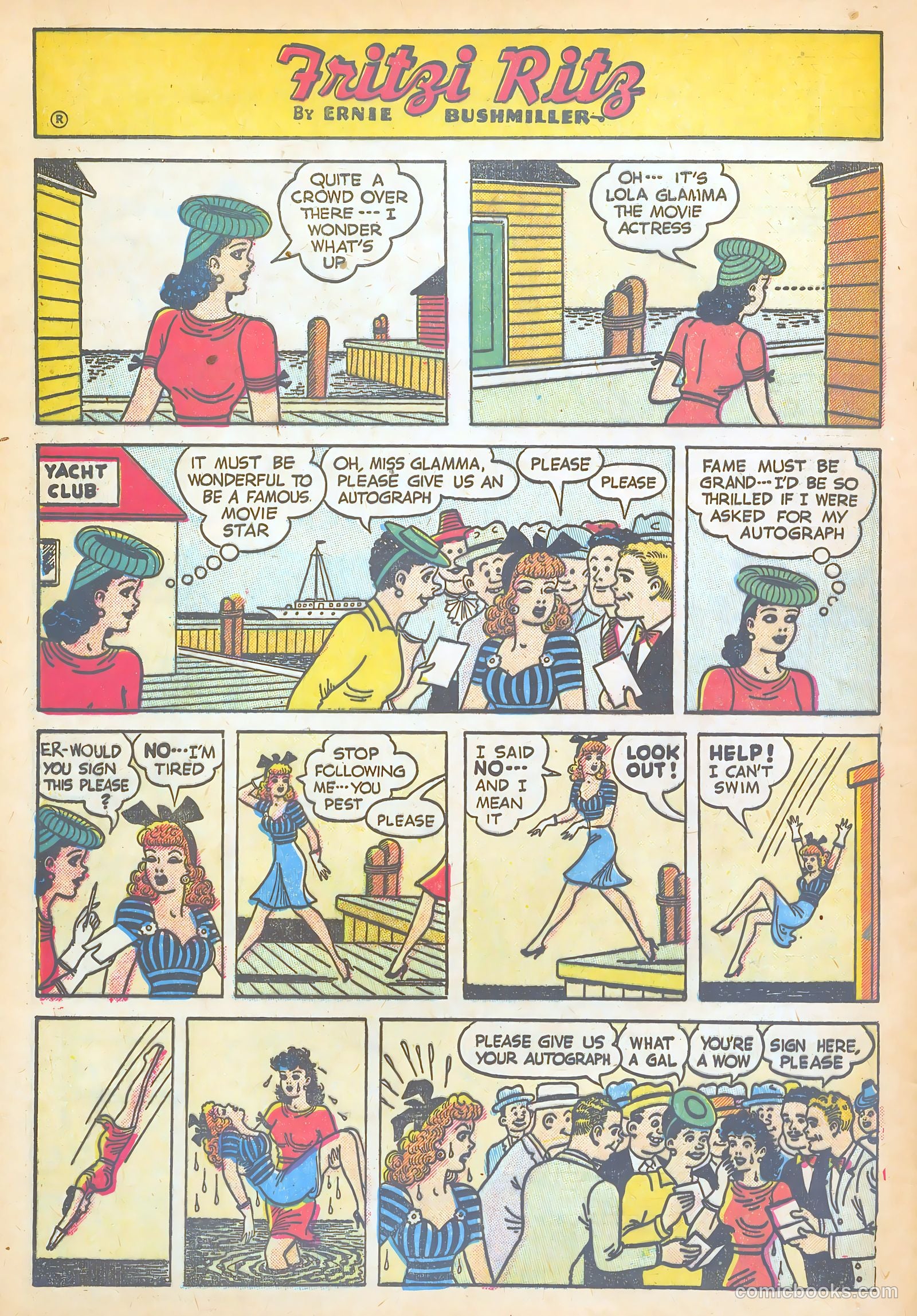 Fritzi Ritz #54 (1957) — page 28 of 30