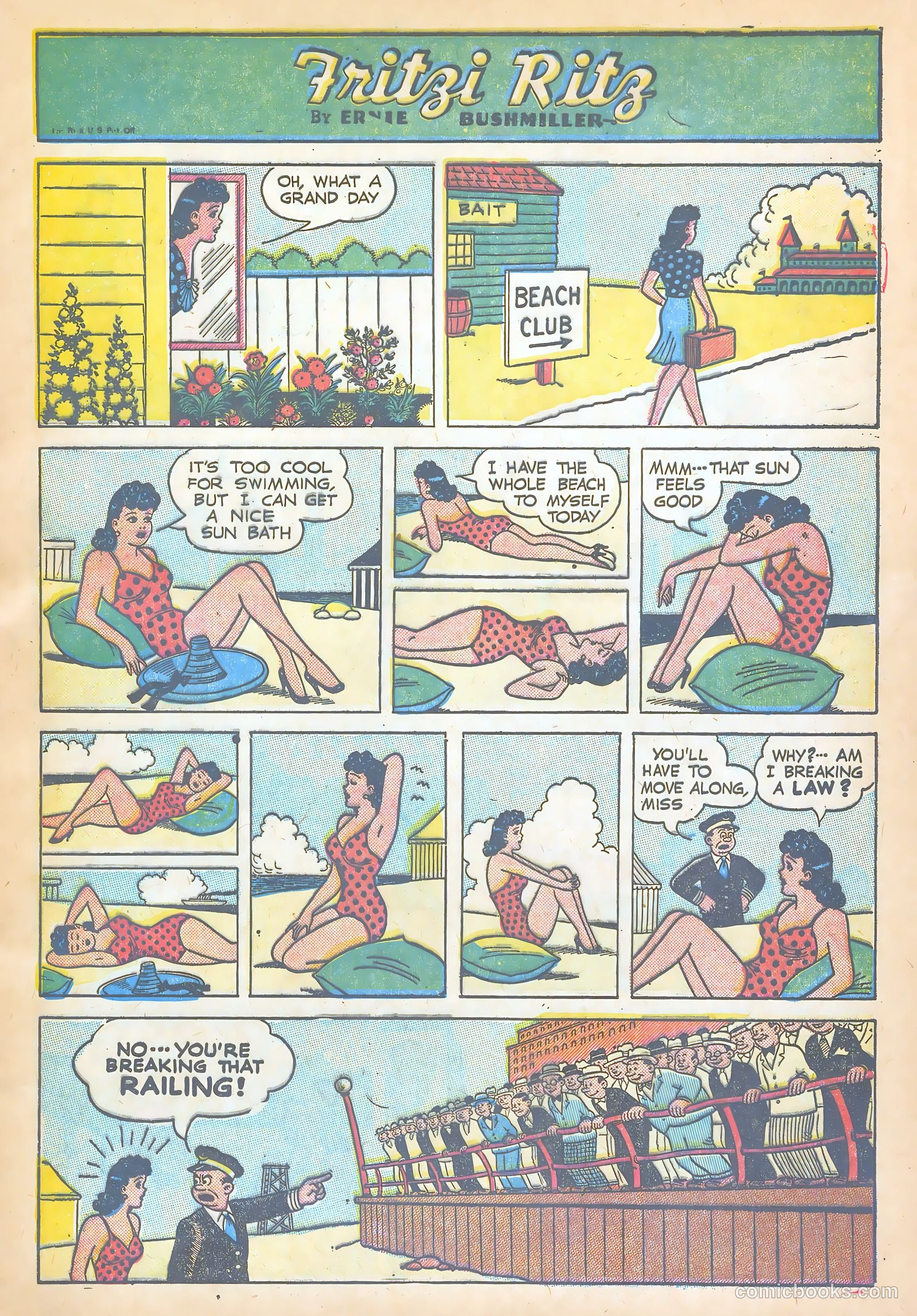 Fritzi Ritz #55 (1957) — page 3 of 30