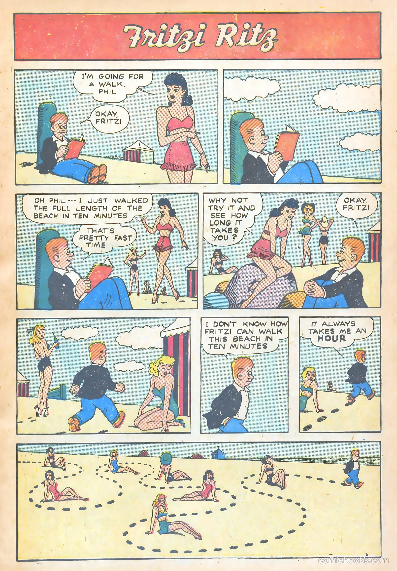 Fritzi Ritz #55 (1957) — page 5 of 30