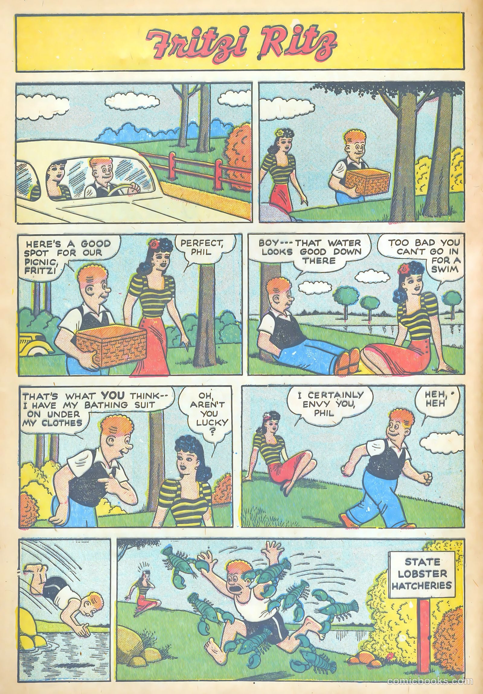 Fritzi Ritz #55 (1957) — page 6 of 30
