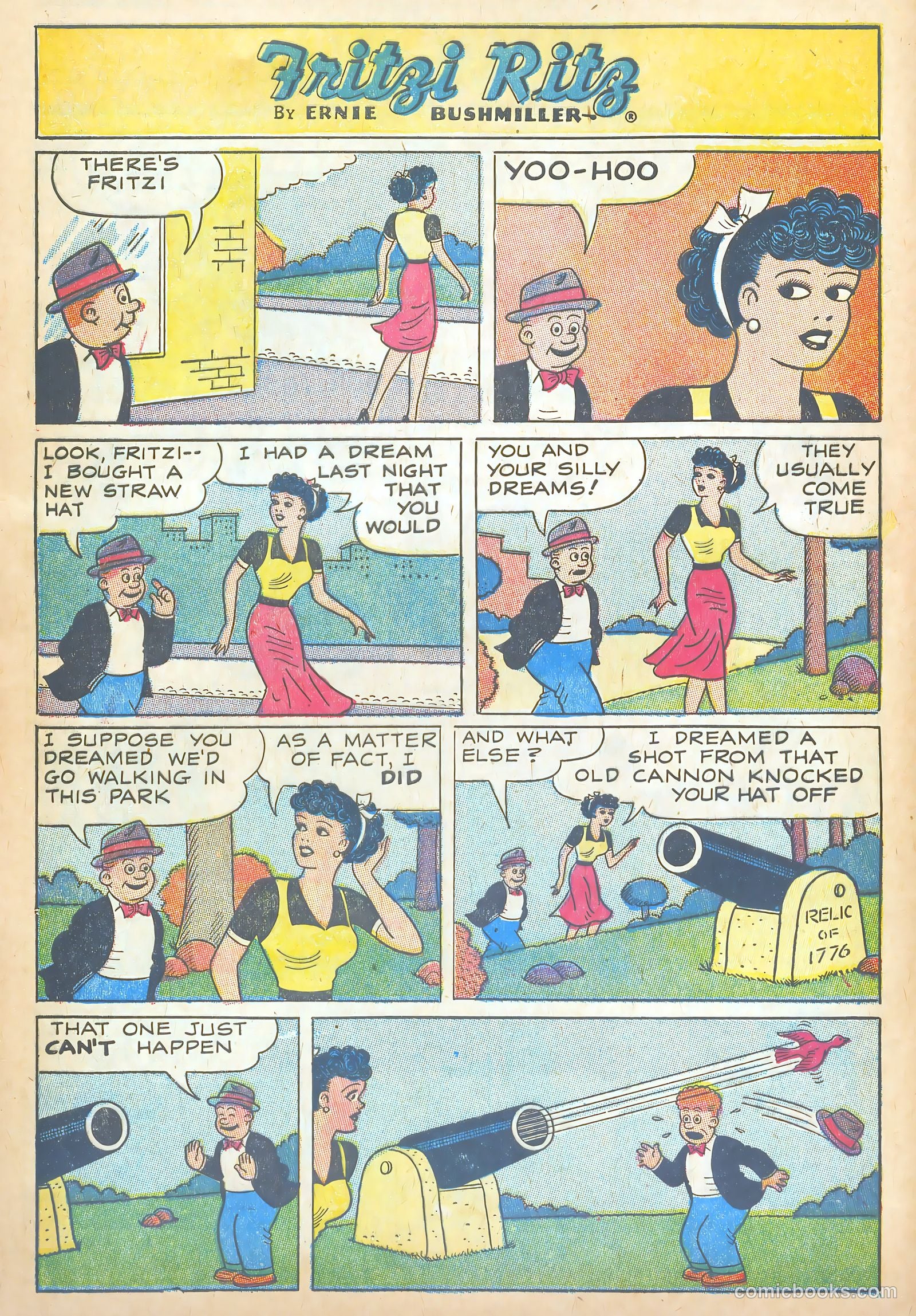 Fritzi Ritz #55 (1957) — page 8 of 30