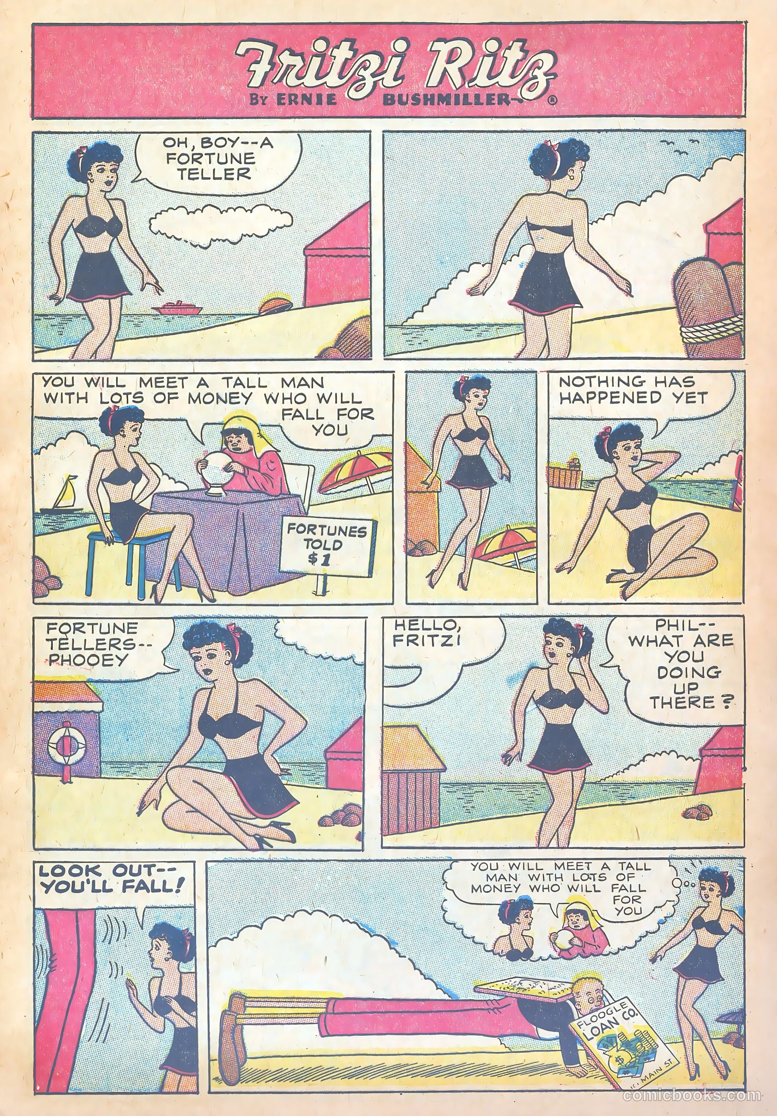 Fritzi Ritz #55 (1957) — page 9 of 30