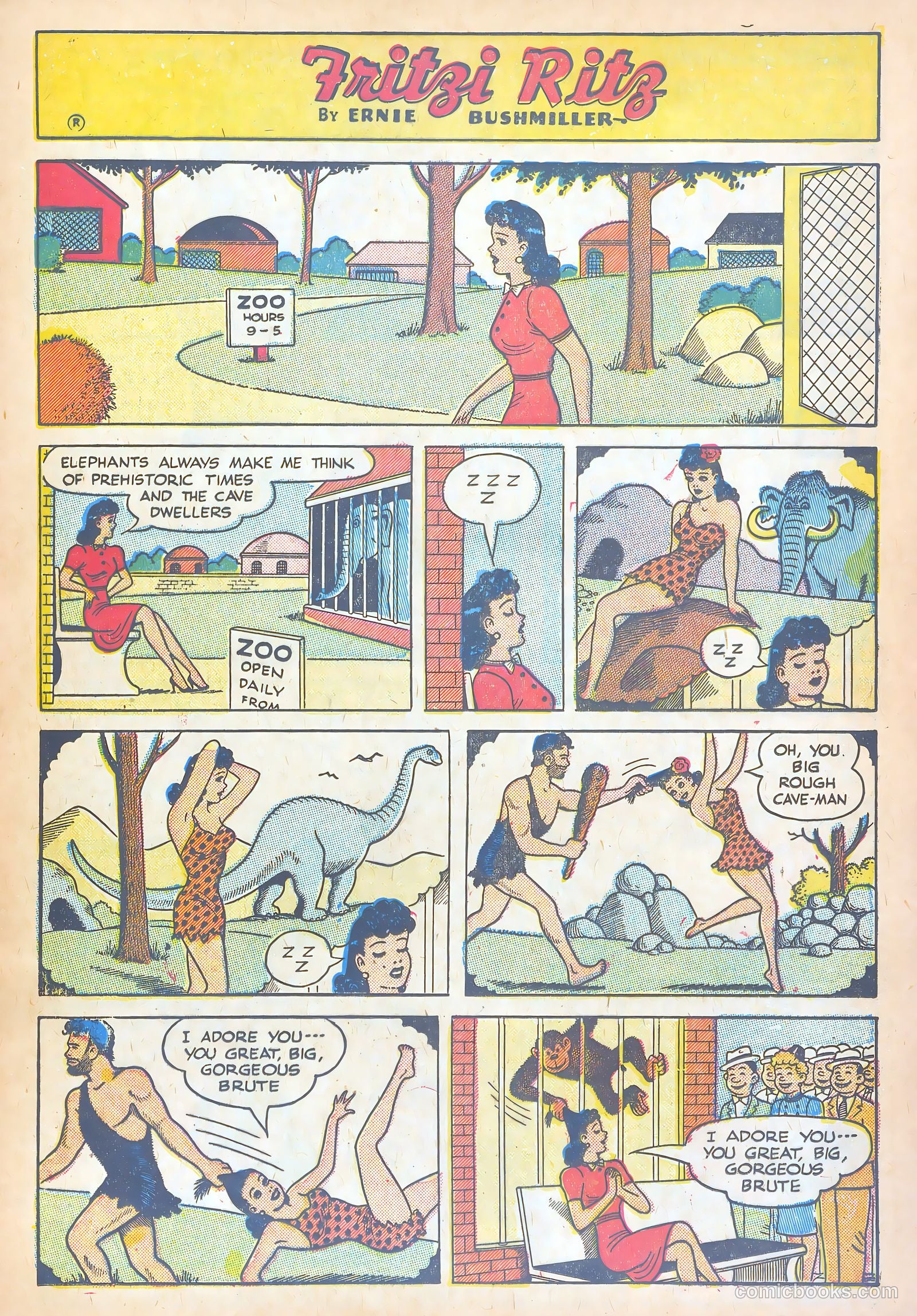 Fritzi Ritz #55 (1957) — page 17 of 30