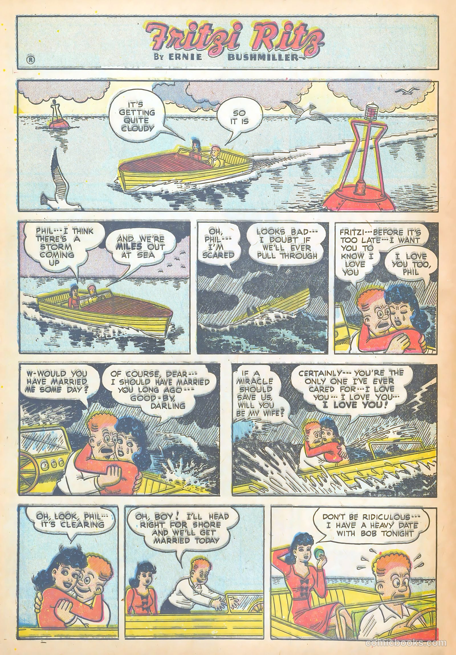 Fritzi Ritz #55 (1957) — page 24 of 30