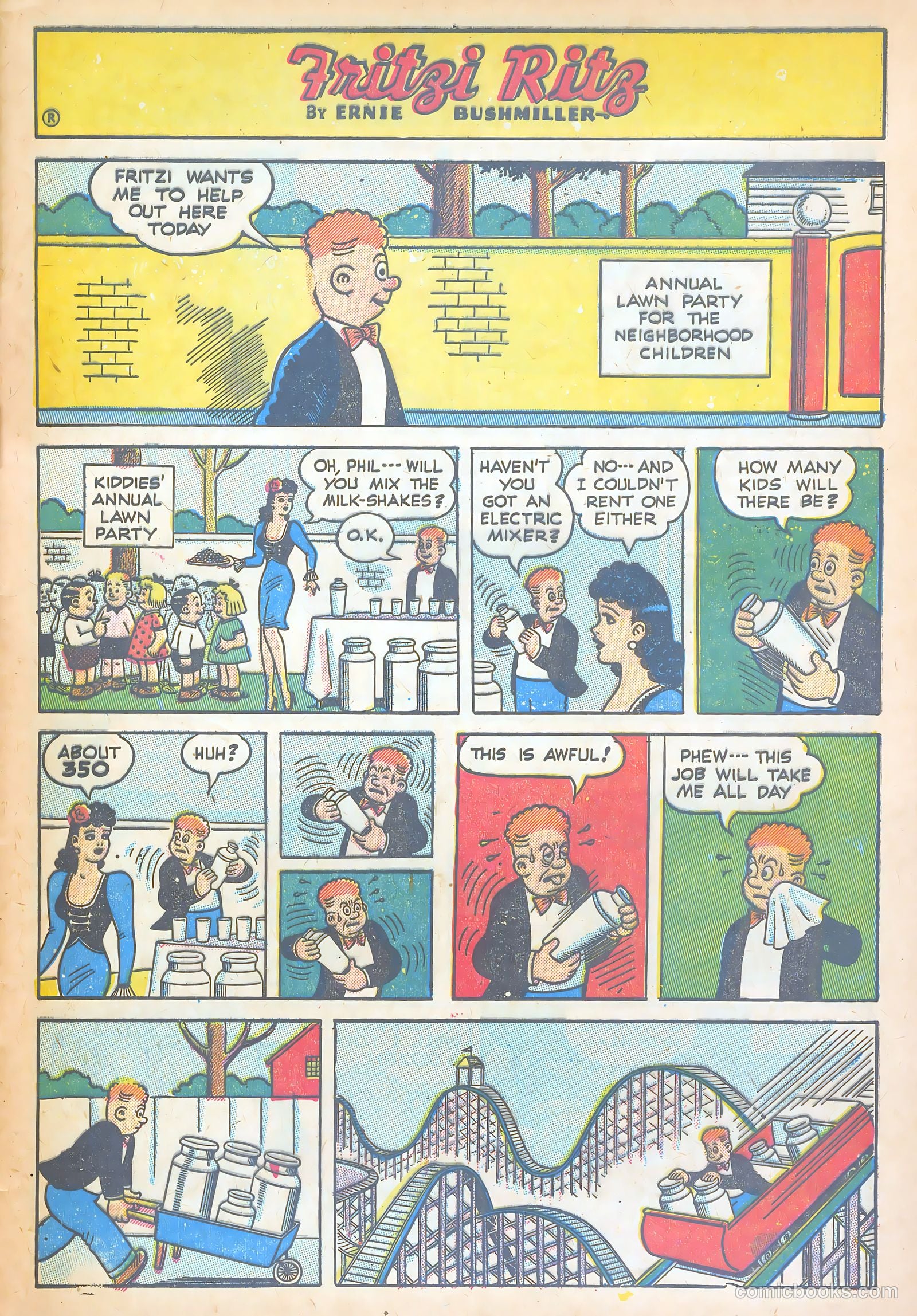 Fritzi Ritz #55 (1957) — page 25 of 30