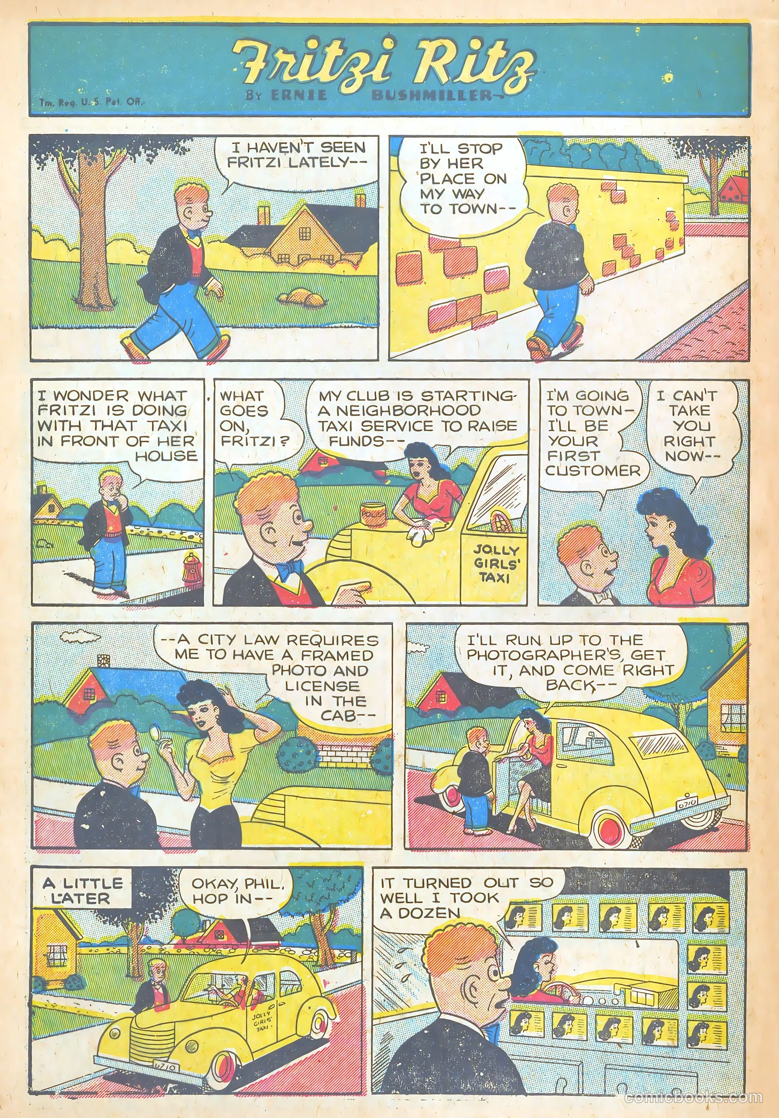 Fritzi Ritz #55 (1957) — page 26 of 30