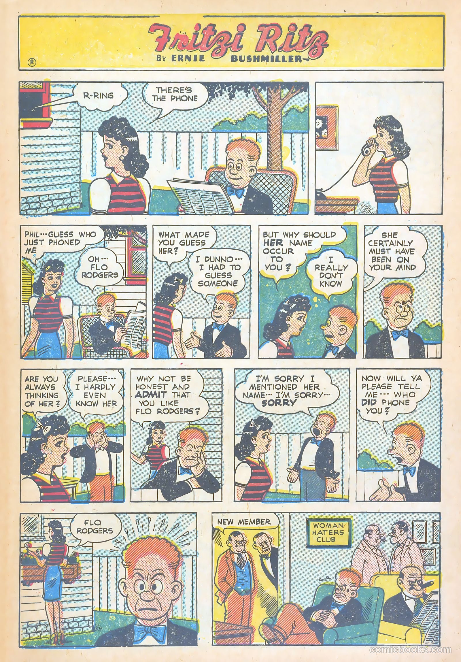 Fritzi Ritz #55 (1957) — page 27 of 30