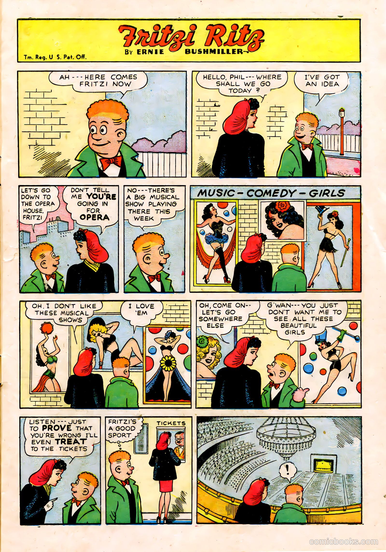 Fritzi Ritz #6 (1949) — page 5 of 36
