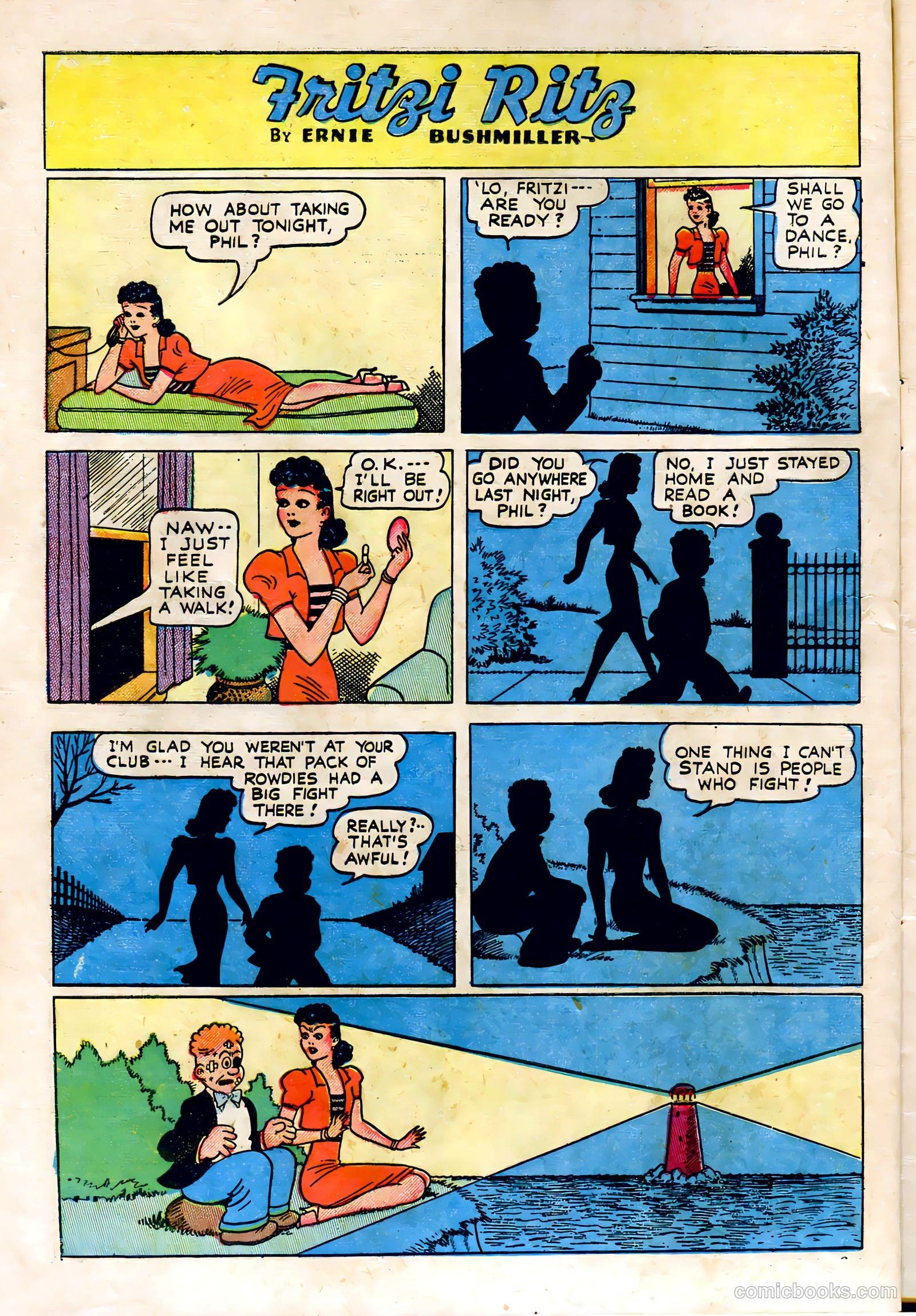 Fritzi Ritz #6 (1949) — page 6 of 36