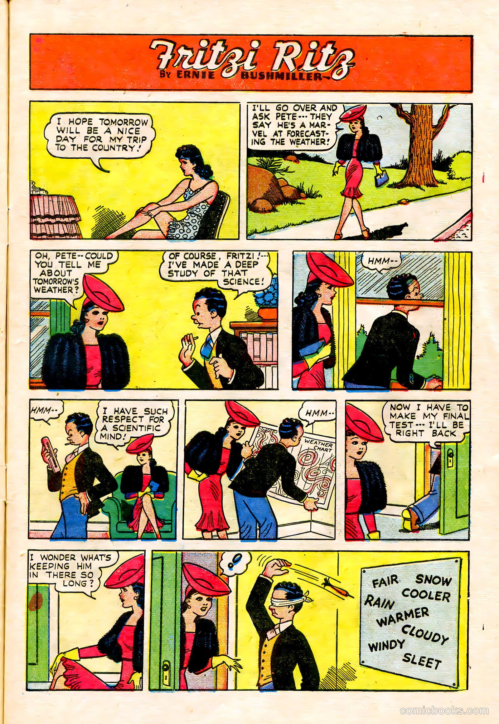 Fritzi Ritz #6 (1949) — page 7 of 36