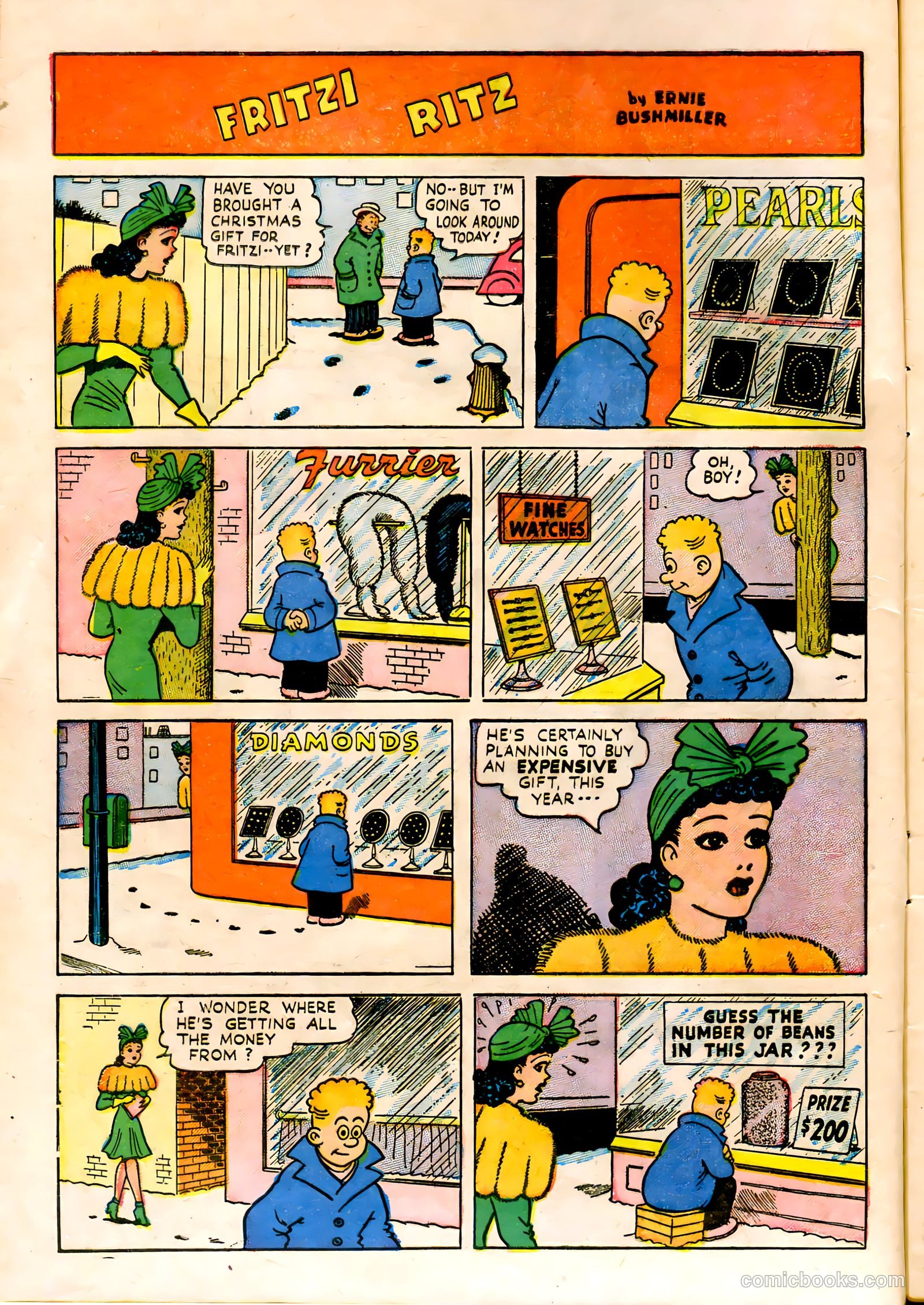 Fritzi Ritz #6 (1949) — page 8 of 36