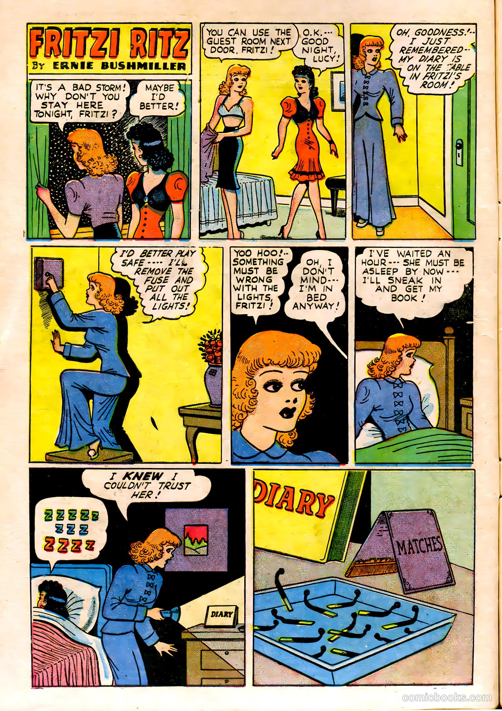 Fritzi Ritz #6 (1949) — page 10 of 36