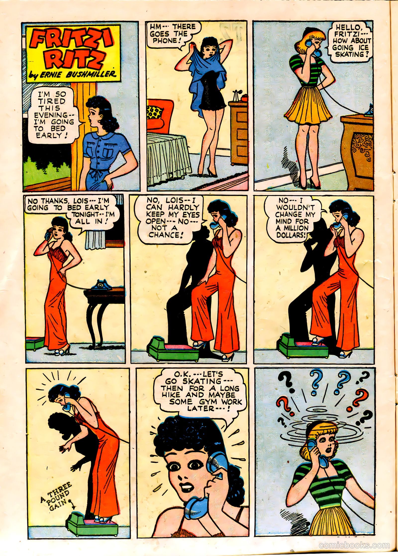 Fritzi Ritz #6 (1949) — page 12 of 36