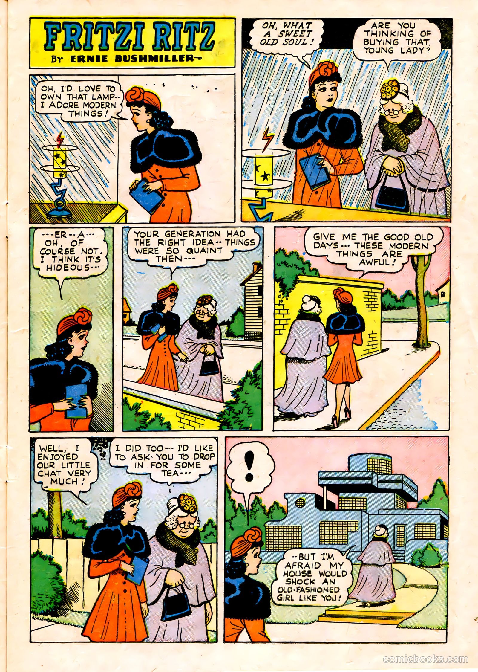 Fritzi Ritz #6 (1949) — page 13 of 36