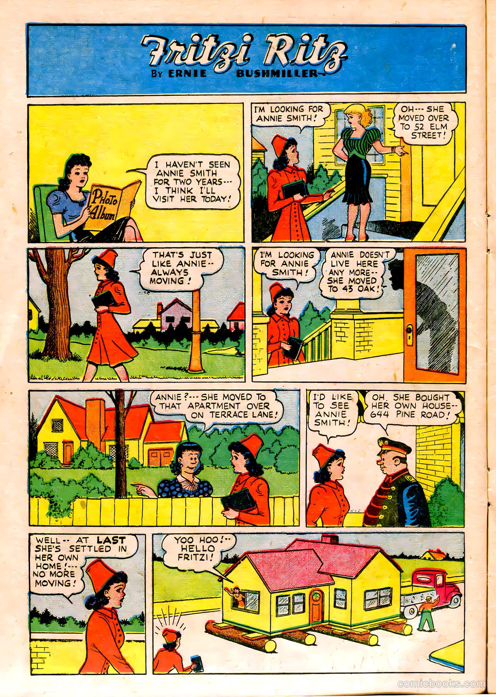 Fritzi Ritz #6 (1949) — page 14 of 36