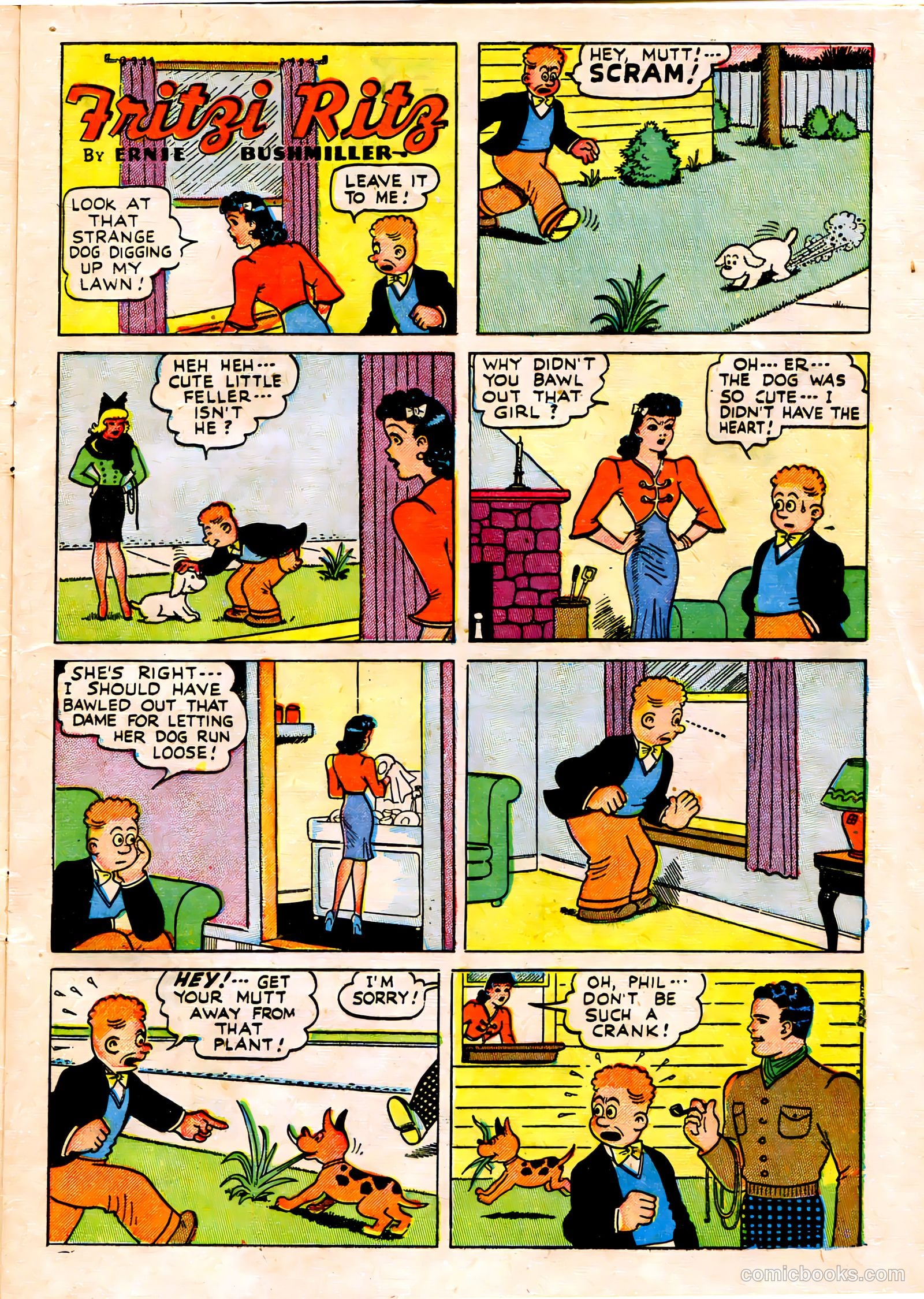 Fritzi Ritz #6 (1949) — page 15 of 36
