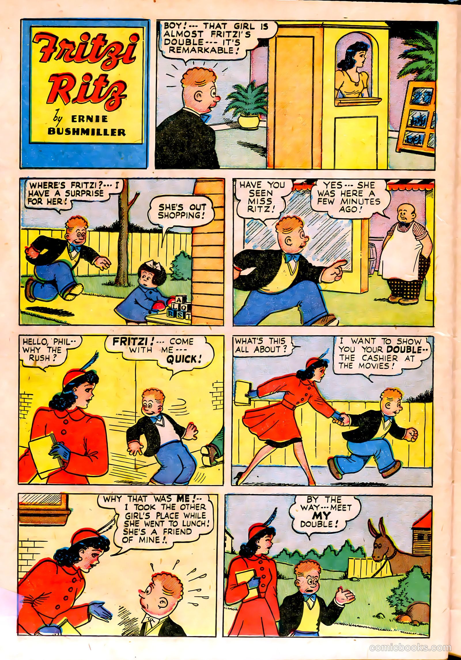 Fritzi Ritz #6 (1949) — page 22 of 36