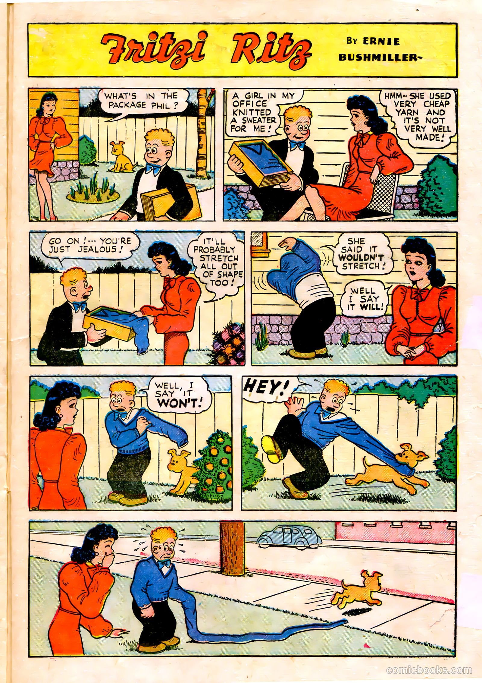 Fritzi Ritz #6 (1949) — page 23 of 36