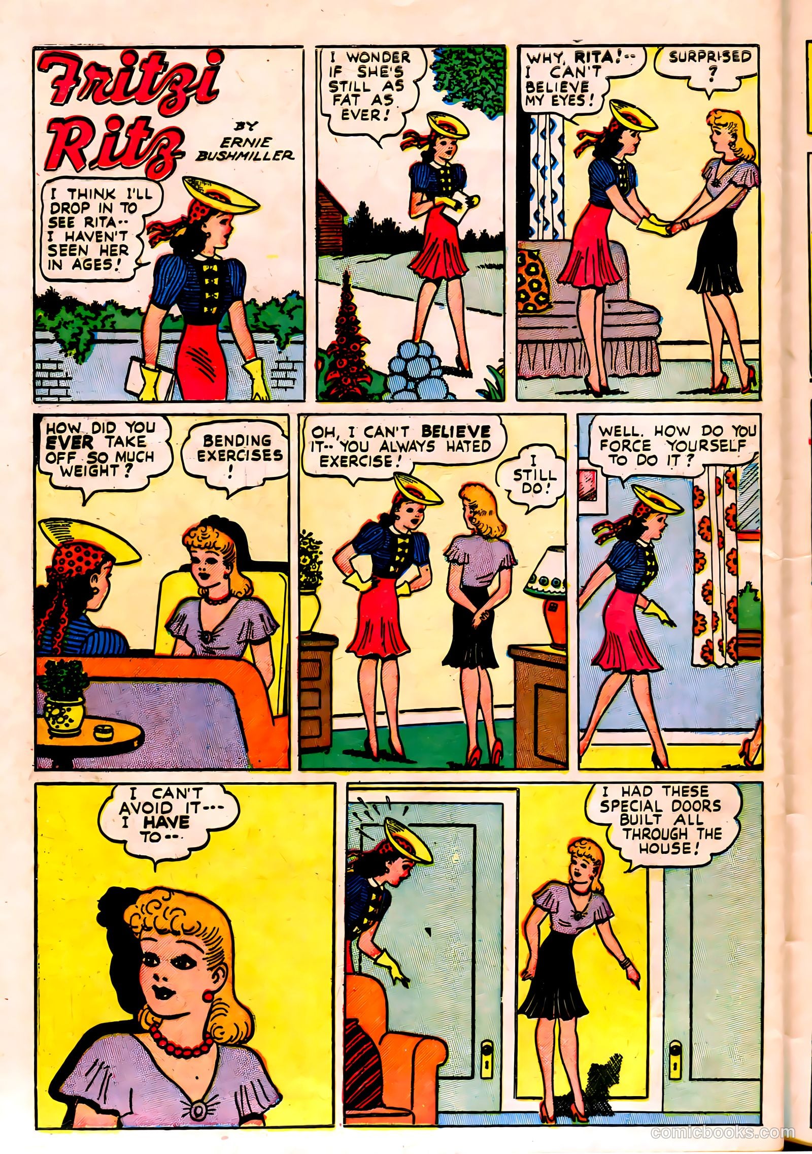 Fritzi Ritz #6 (1949) — page 28 of 36