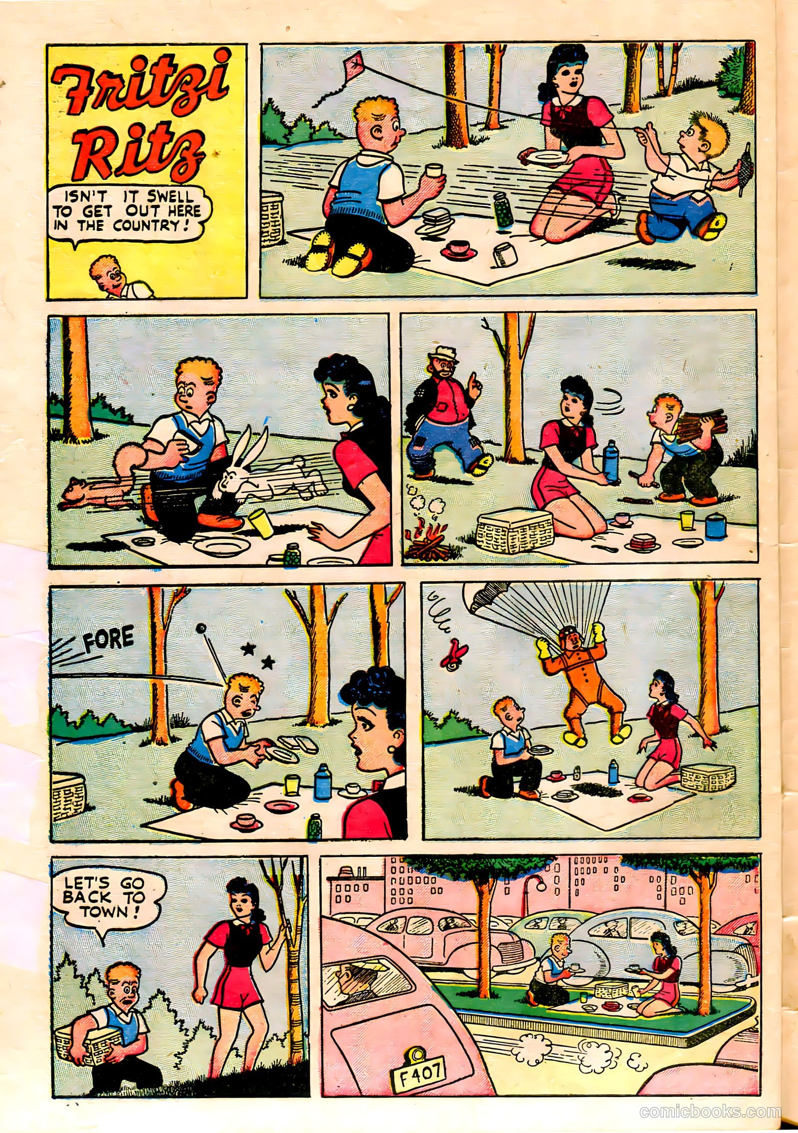 Fritzi Ritz #6 (1949) — page 30 of 36