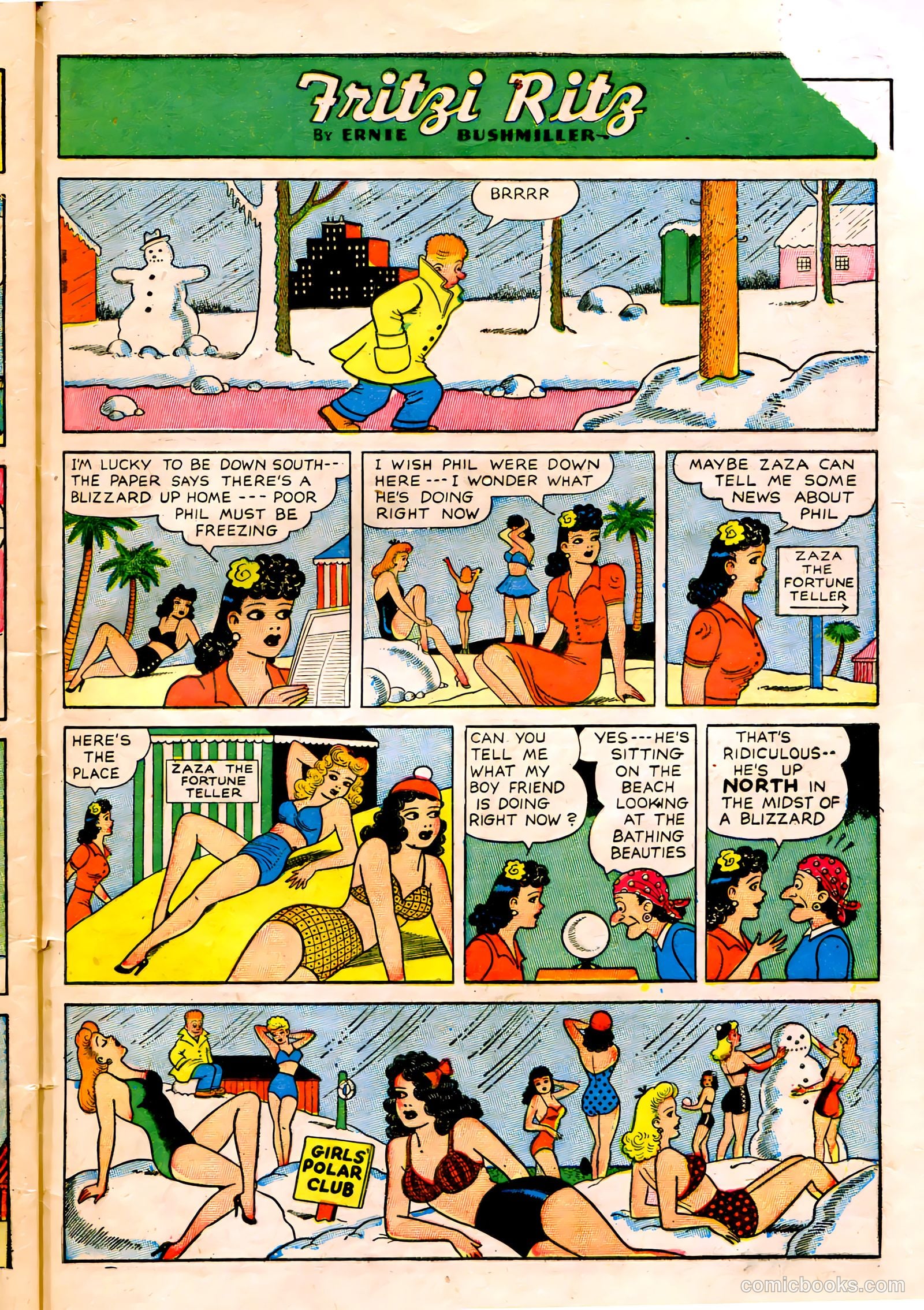 Fritzi Ritz #6 (1949) — page 33 of 36
