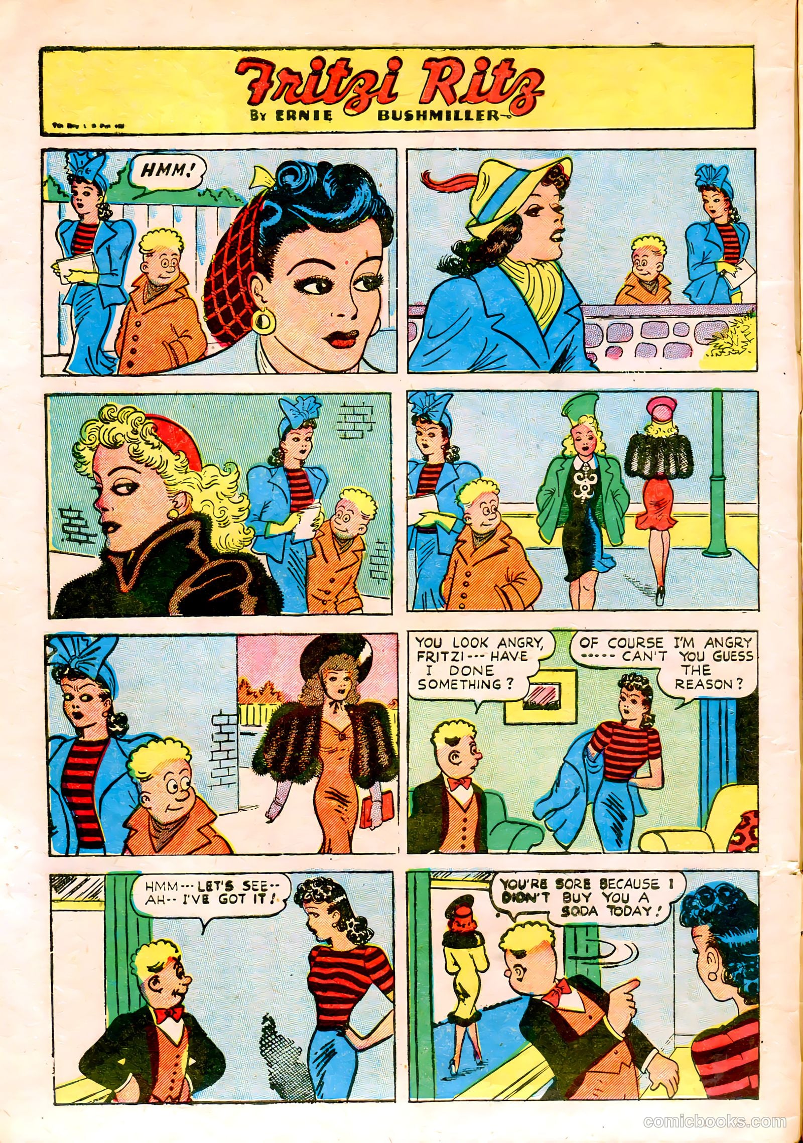Fritzi Ritz #7 (1949) — page 6 of 36