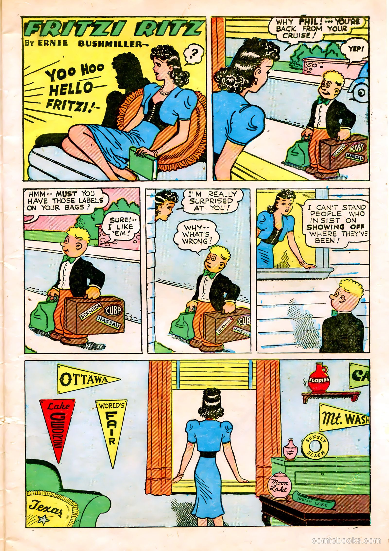 Fritzi Ritz #7 (1949) — page 7 of 36