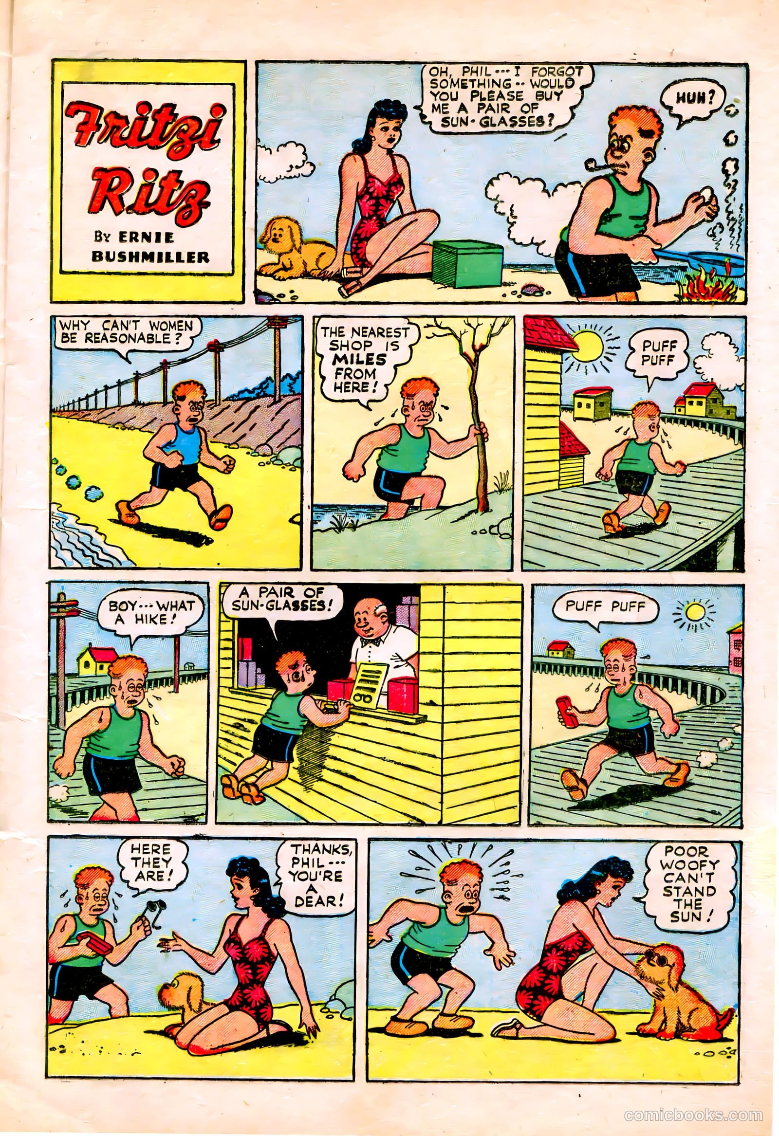 Fritzi Ritz #7 (1949) — page 13 of 36
