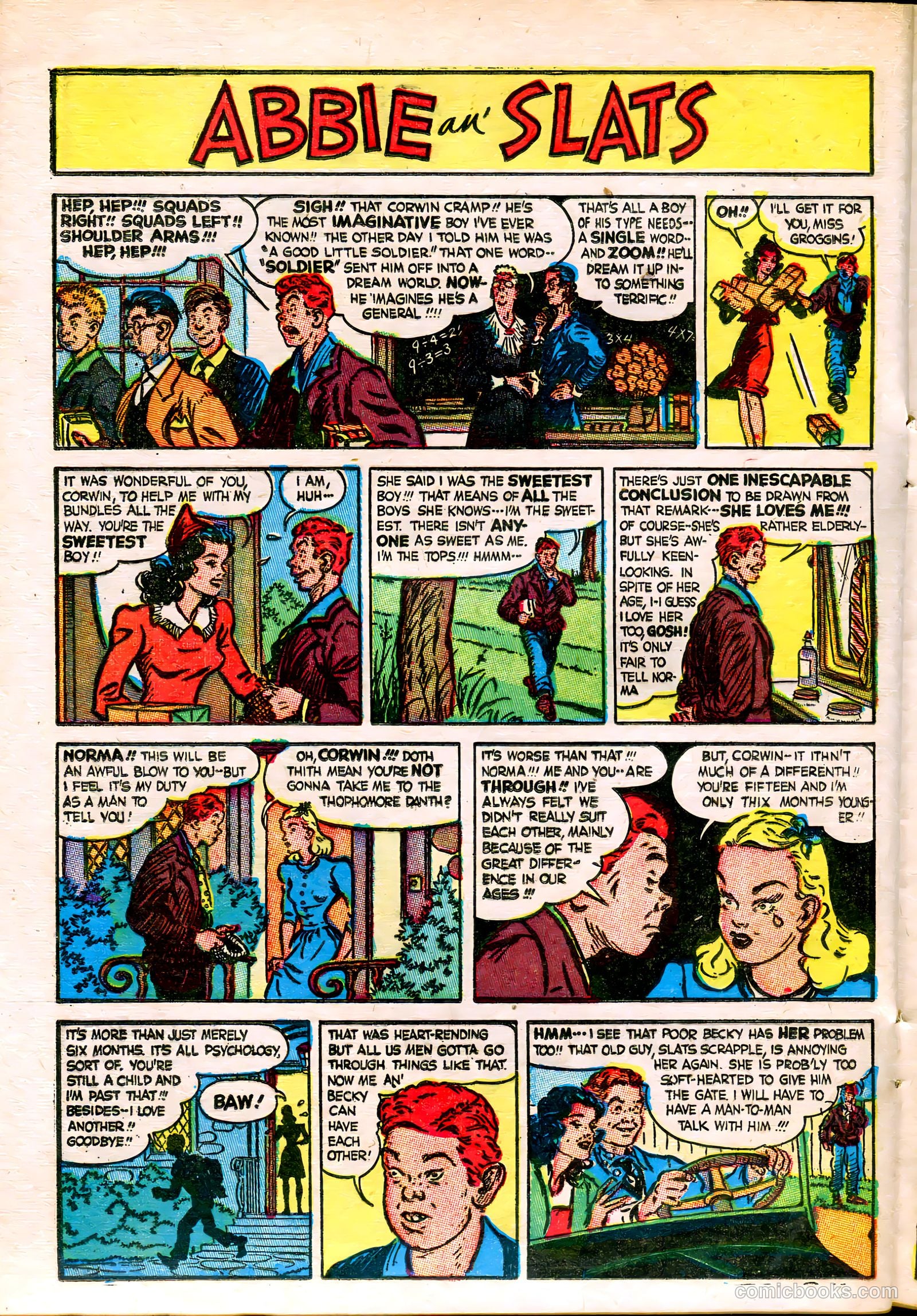 Fritzi Ritz #7 (1949) — page 20 of 36
