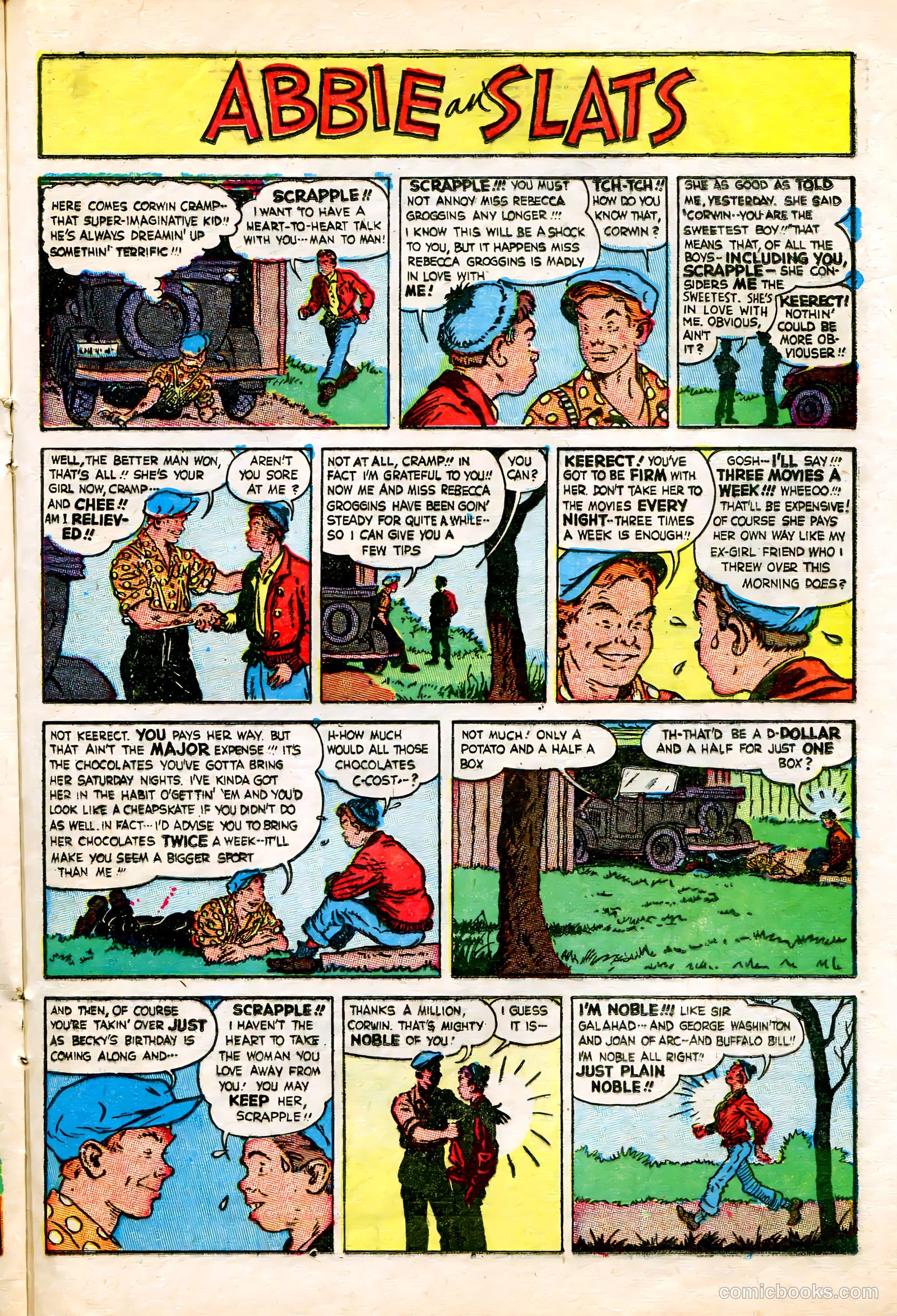 Fritzi Ritz #7 (1949) — page 21 of 36