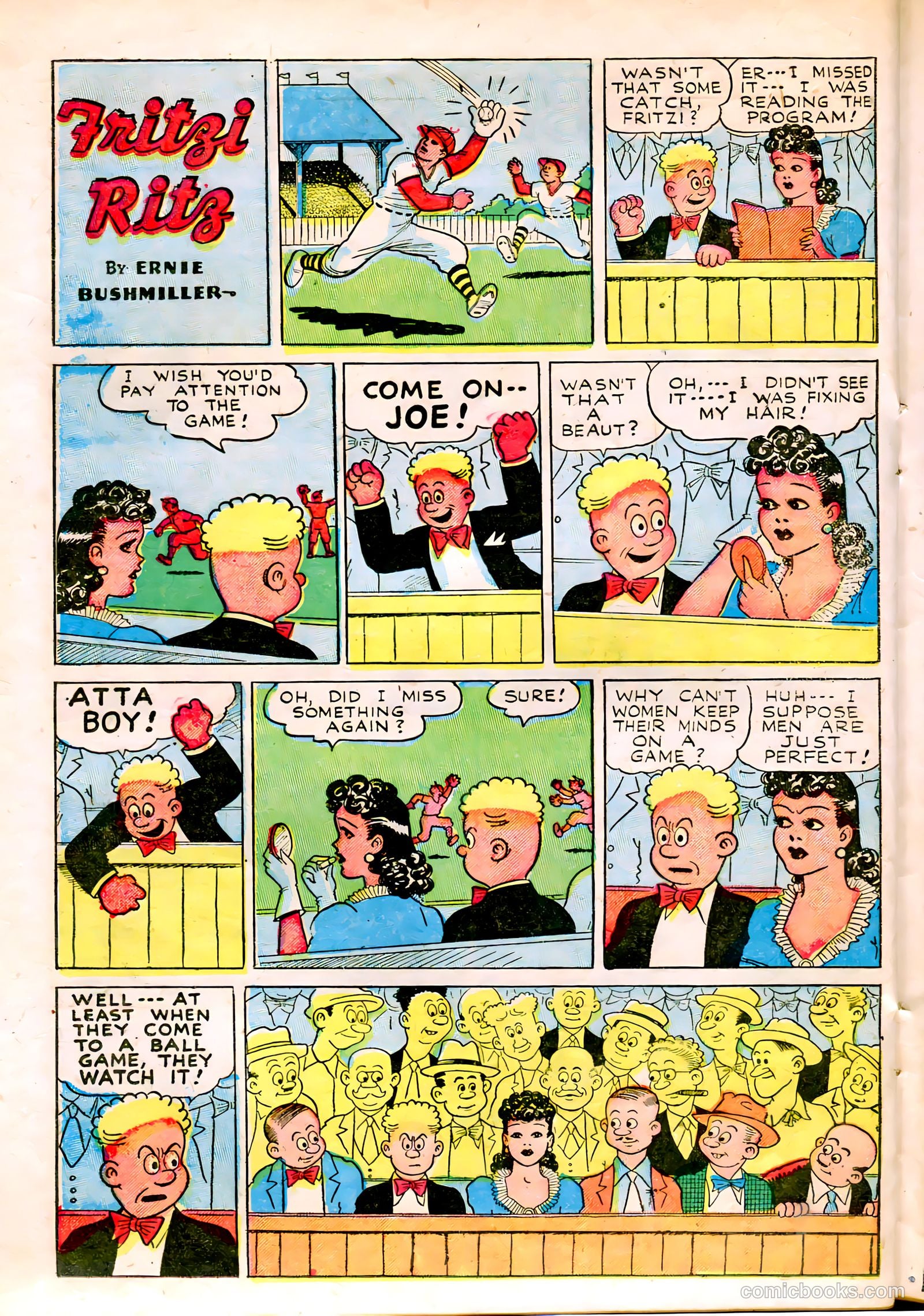 Fritzi Ritz #7 (1949) — page 22 of 36