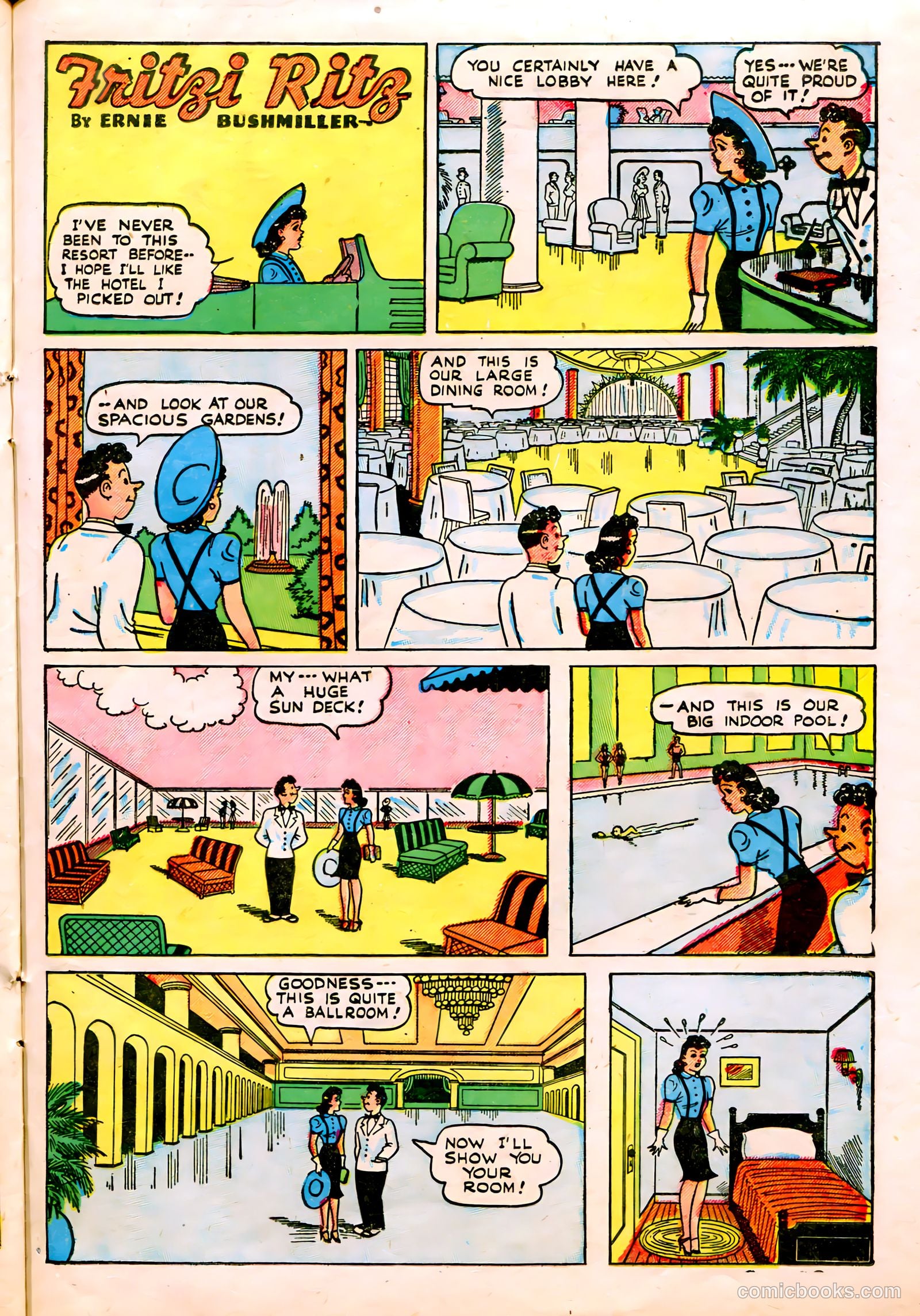 Fritzi Ritz #7 (1949) — page 23 of 36
