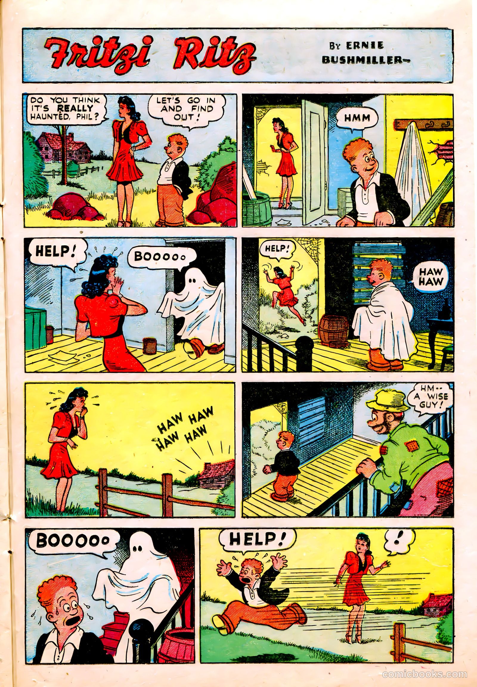 Fritzi Ritz #7 (1949) — page 25 of 36