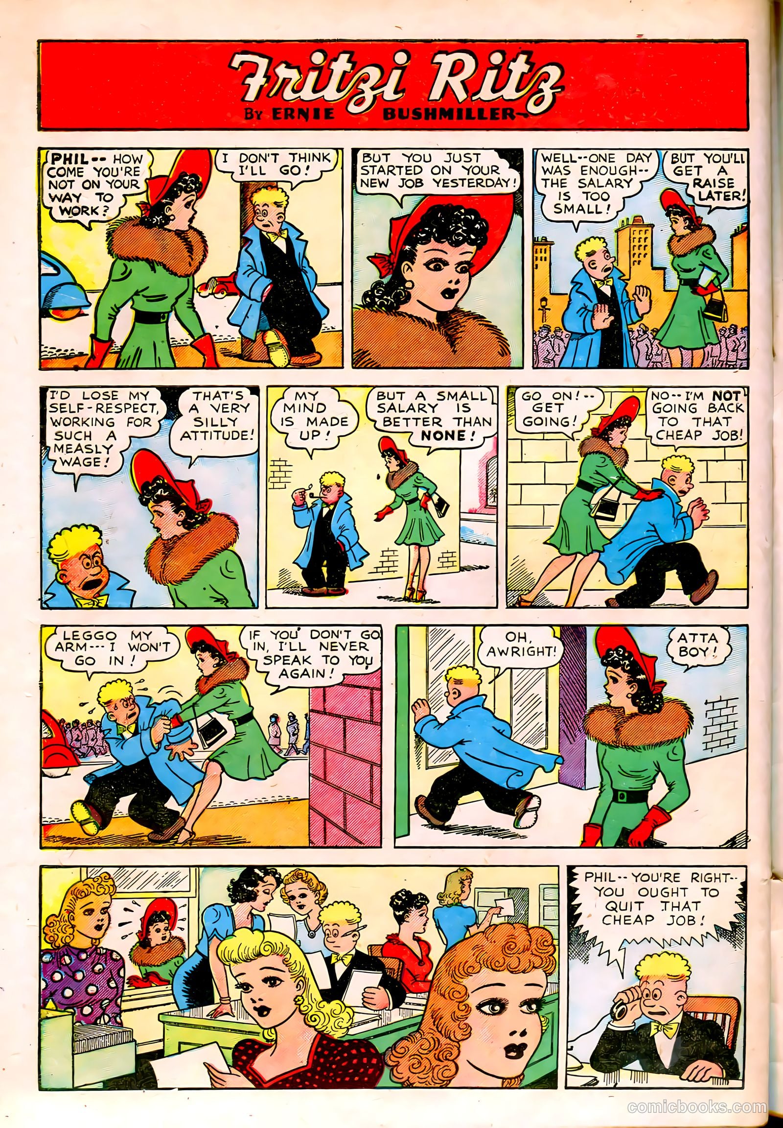 Fritzi Ritz #7 (1949) — page 30 of 36
